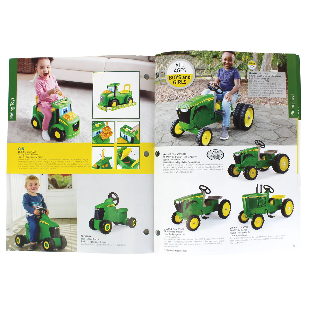 2024 ERTL John Deere Full Size Catalog - Image 3
