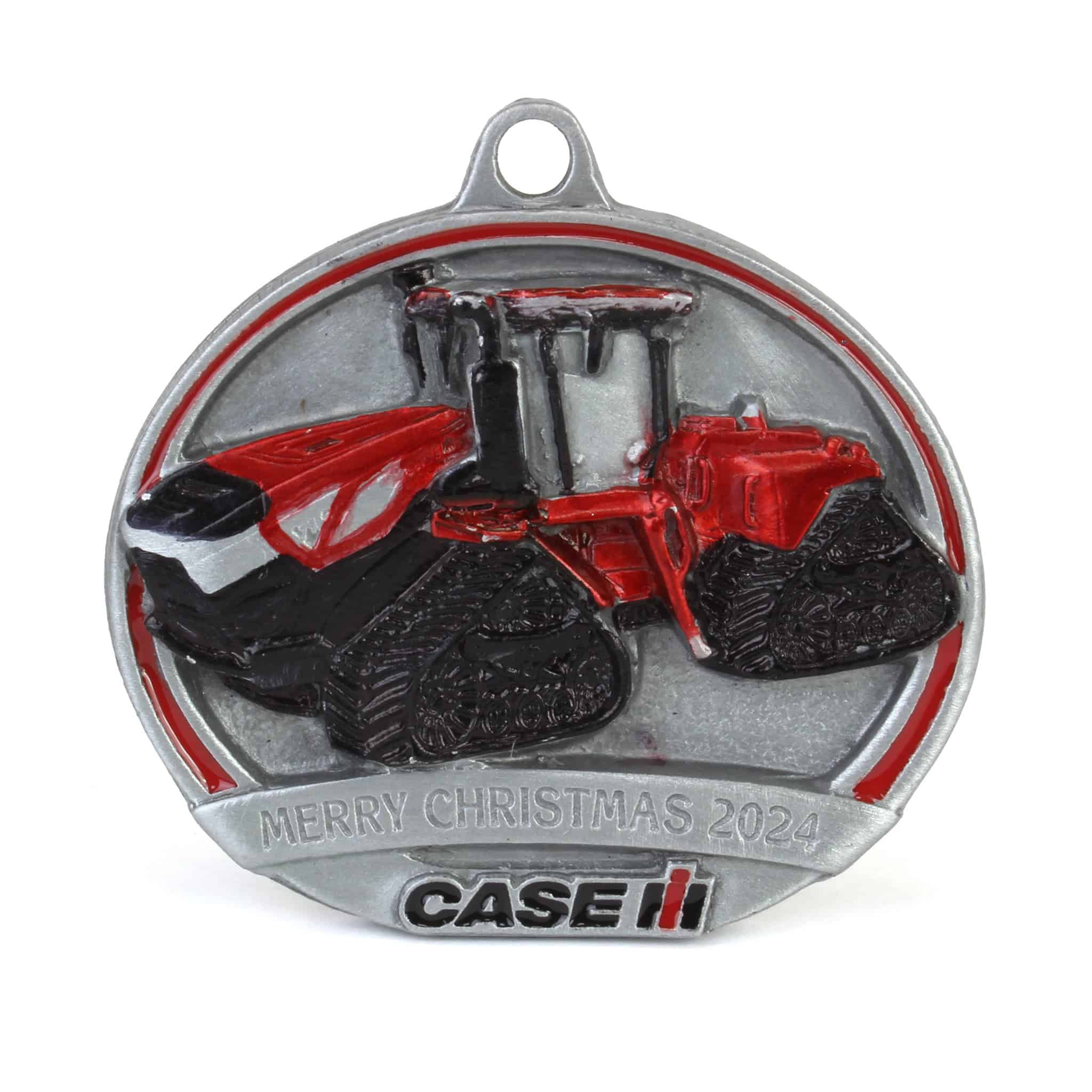 2024 Limited Edition Case IH Steiger 715 Quadtrac Tractor Christmas Ornament, 6th in Outback Toys Series