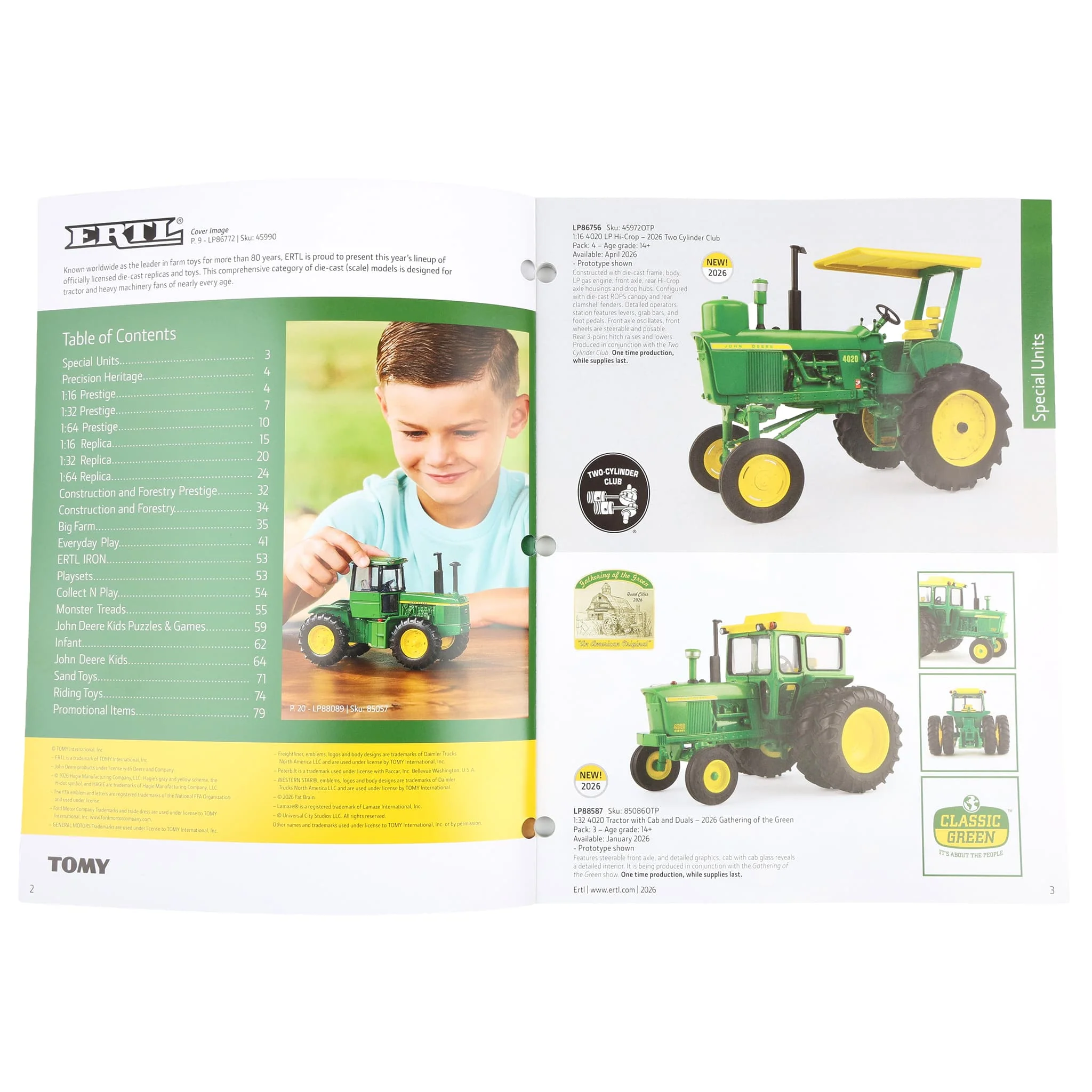 2026 ERTL John Deere Full Size Catalog - Image 2