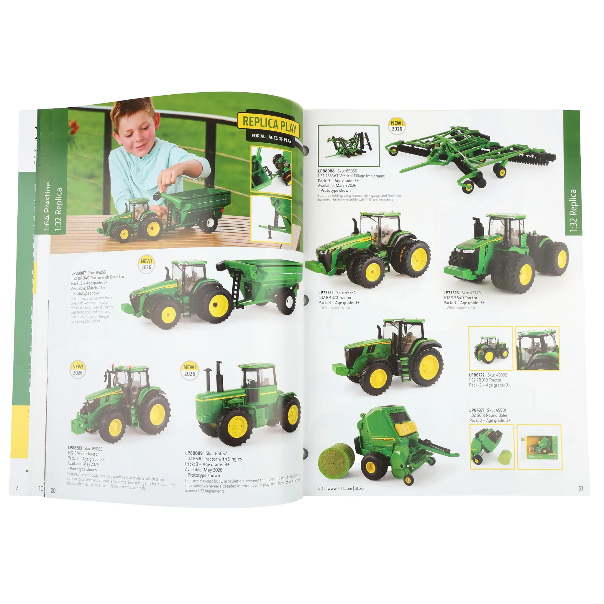 2026 ERTL John Deere Full Size Catalog - Image 4