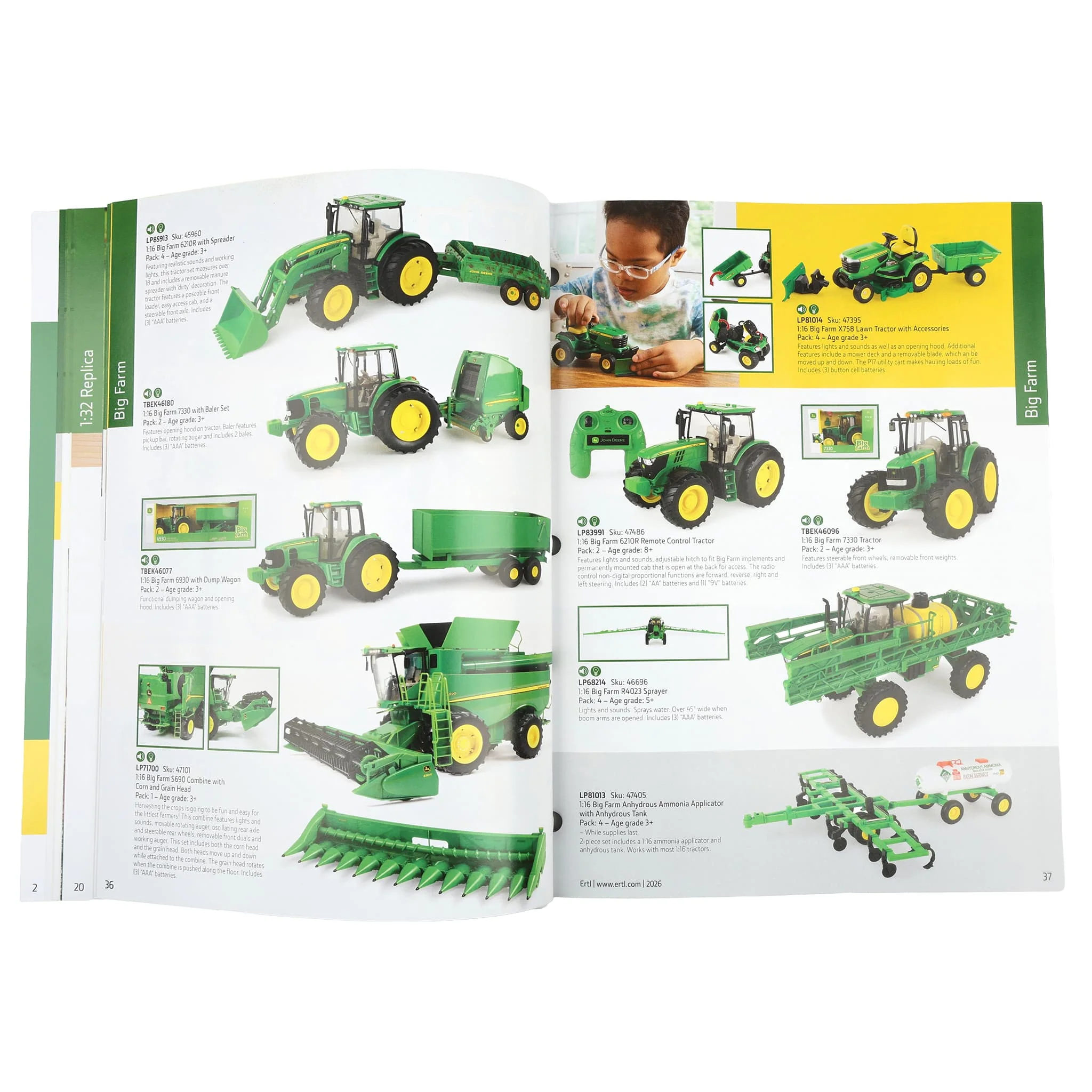 2026 ERTL John Deere Full Size Catalog - Image 5