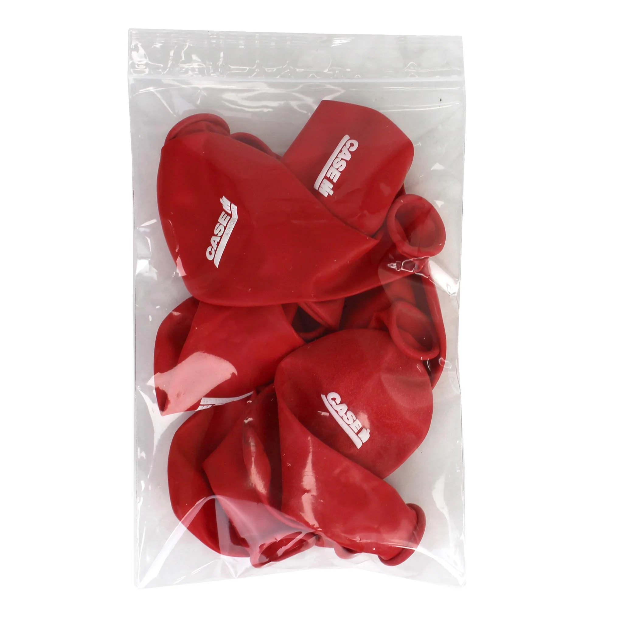 10 Pack of RED Case IH 9 Inch Balloons - Image 2