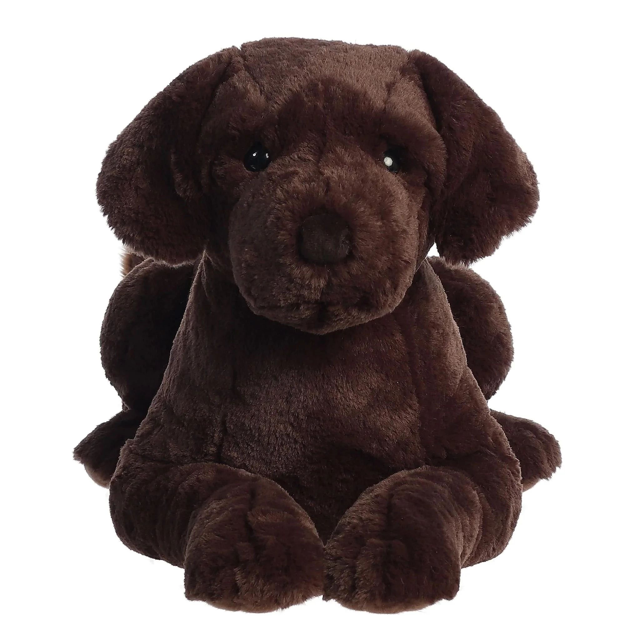 28" Chocolate Lab Super Flopsie by Aurora - Image 2