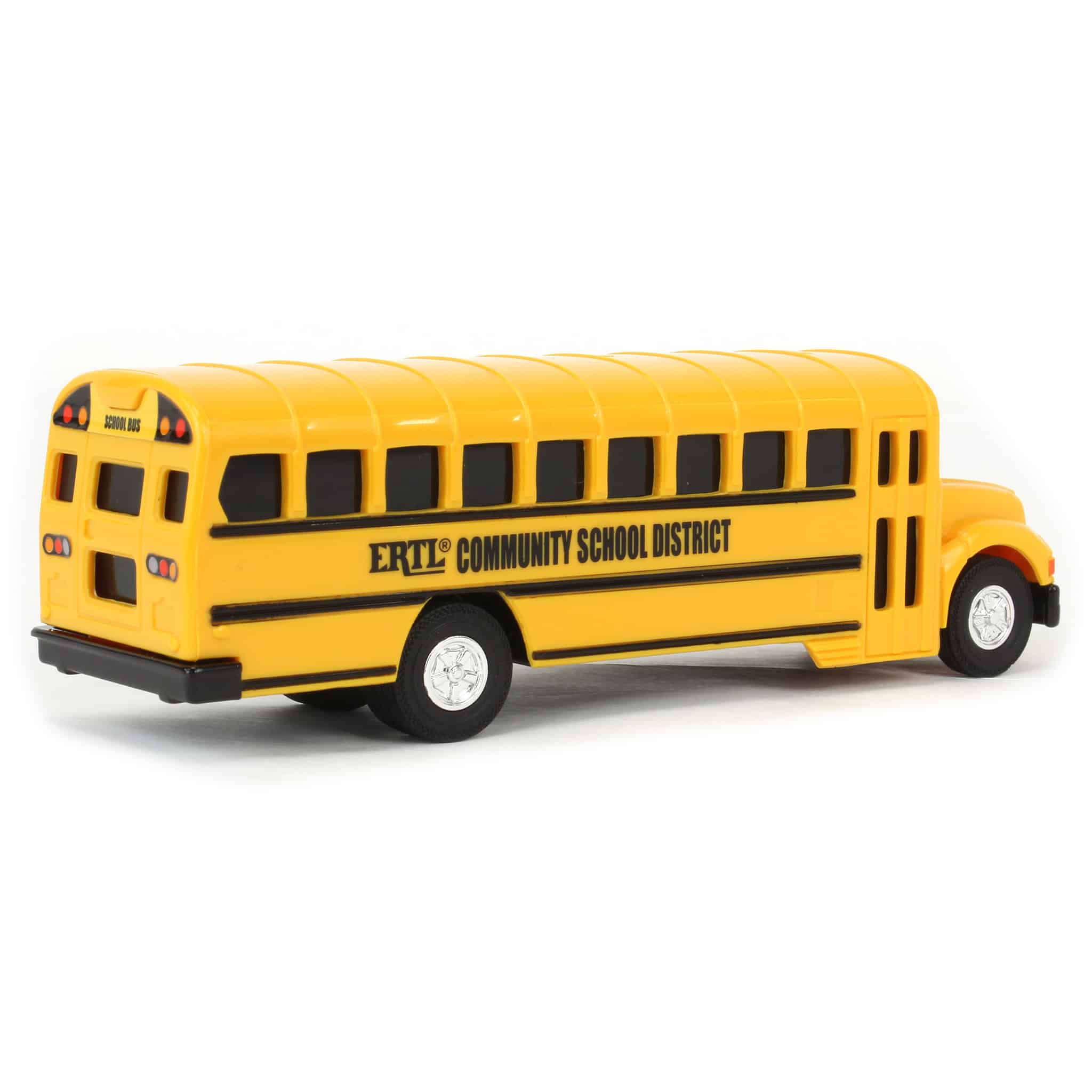 4.3in School Bus, ERTL Collect N Play - Image 3