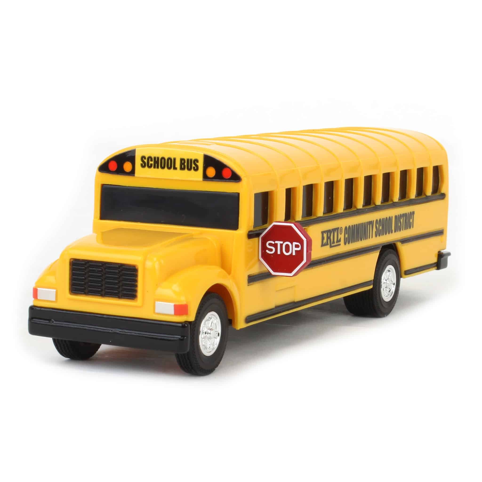 4.3in School Bus, ERTL Collect N Play - Image 5