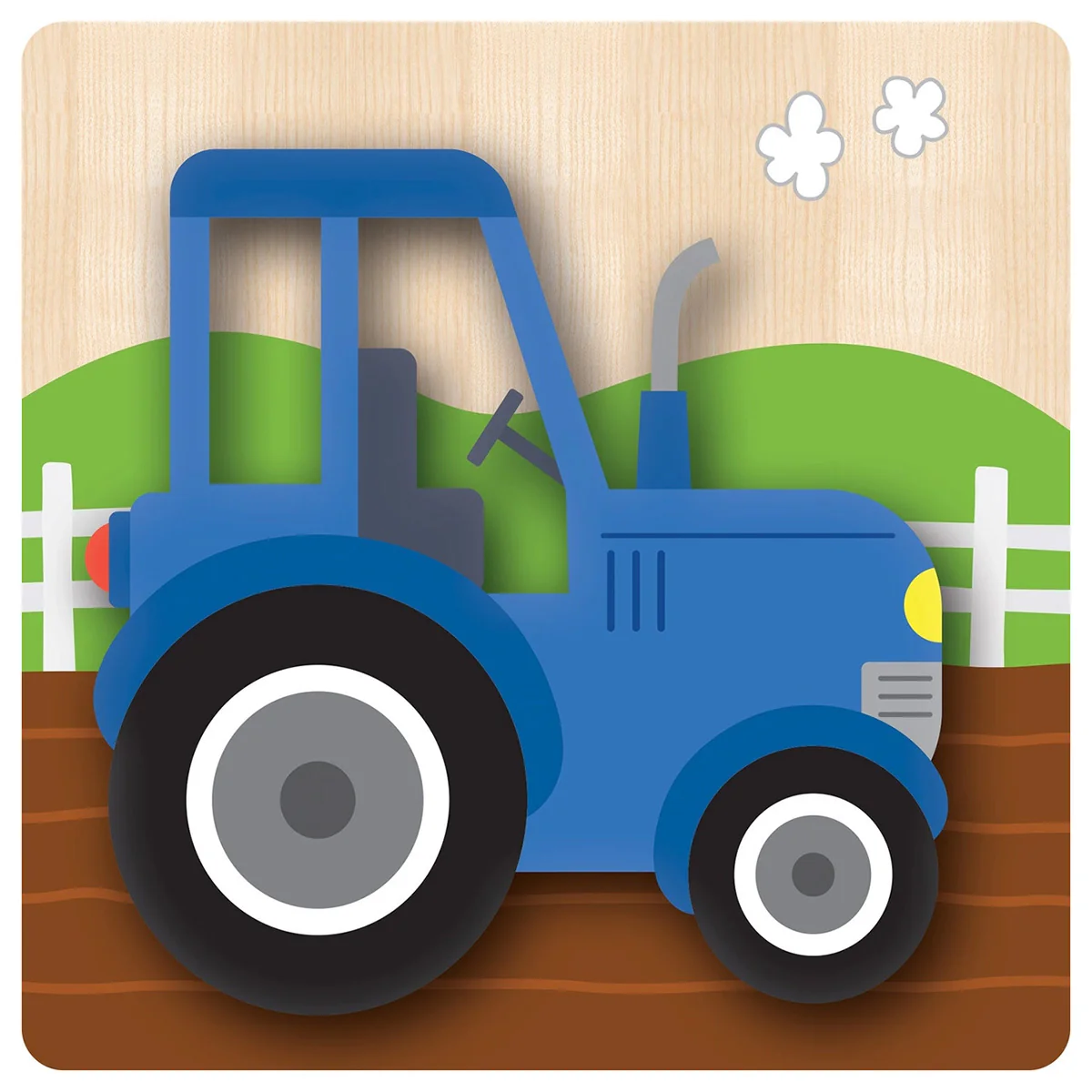 4-pack of Chunky Wood Farm Puzzles - Image 3