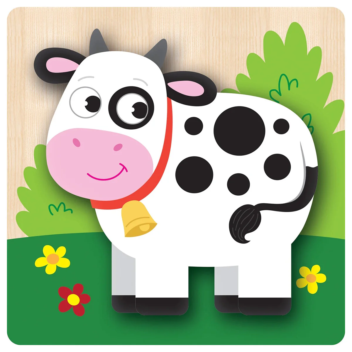 4-pack of Chunky Wood Farm Puzzles - Image 5