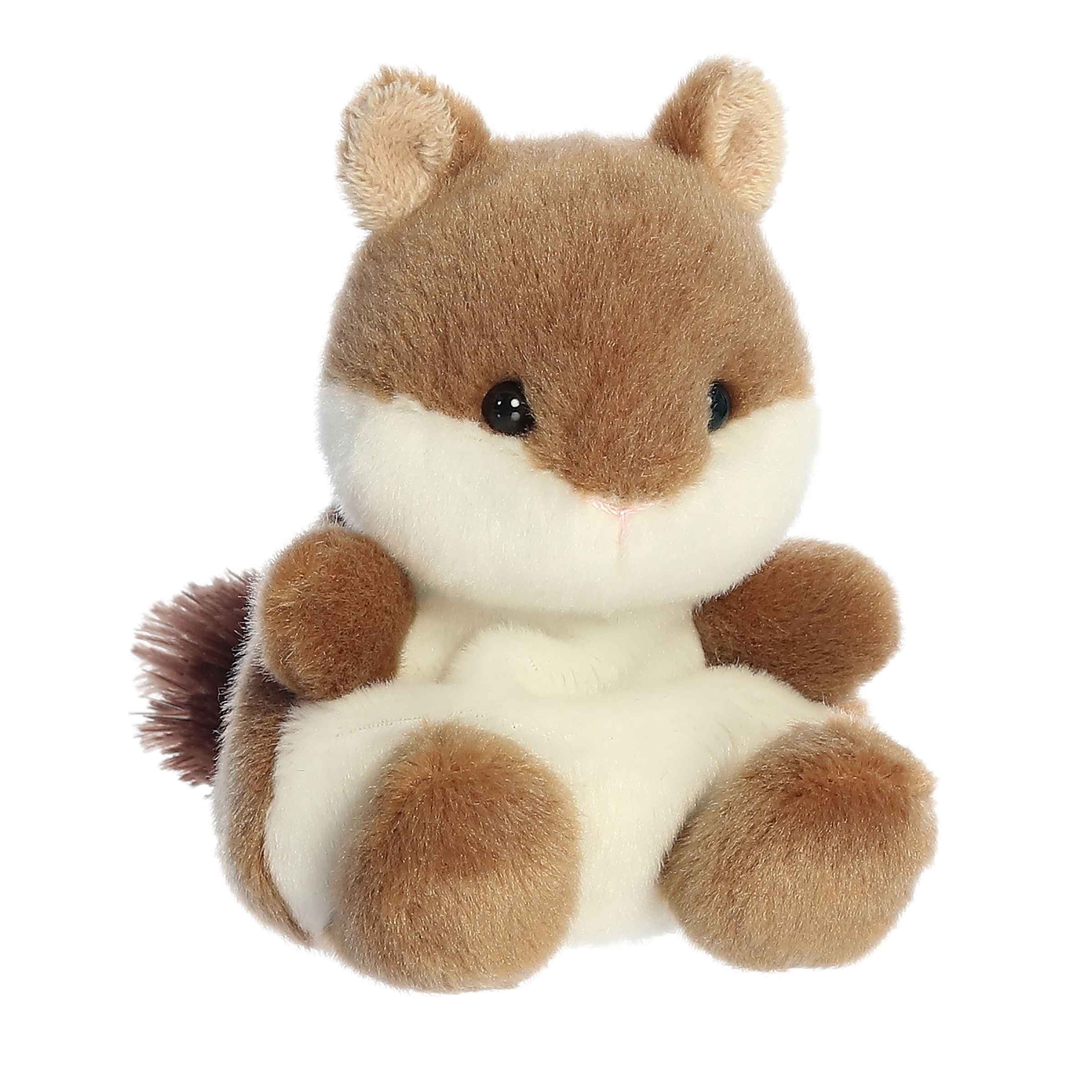 5" Chestnut Chipmunk Palm Pal by Aurora - Image 2
