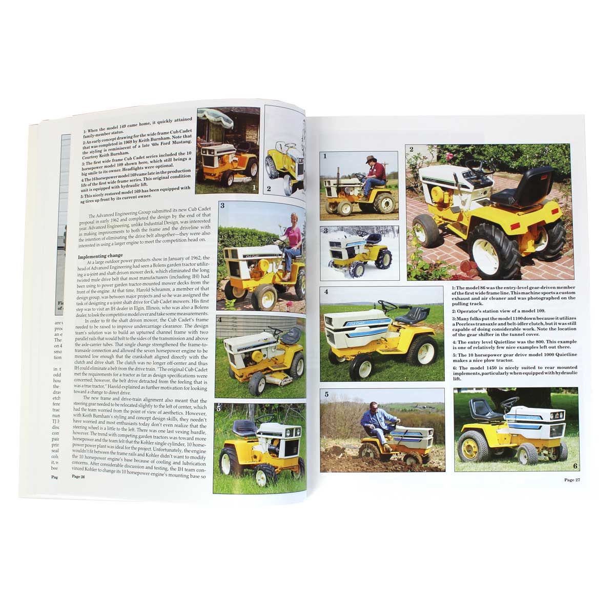 50 Years of Cub Cadet 108 Page Paperback Book - Image 4
