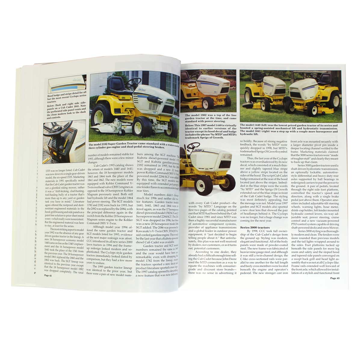50 Years of Cub Cadet 108 Page Paperback Book - Image 5