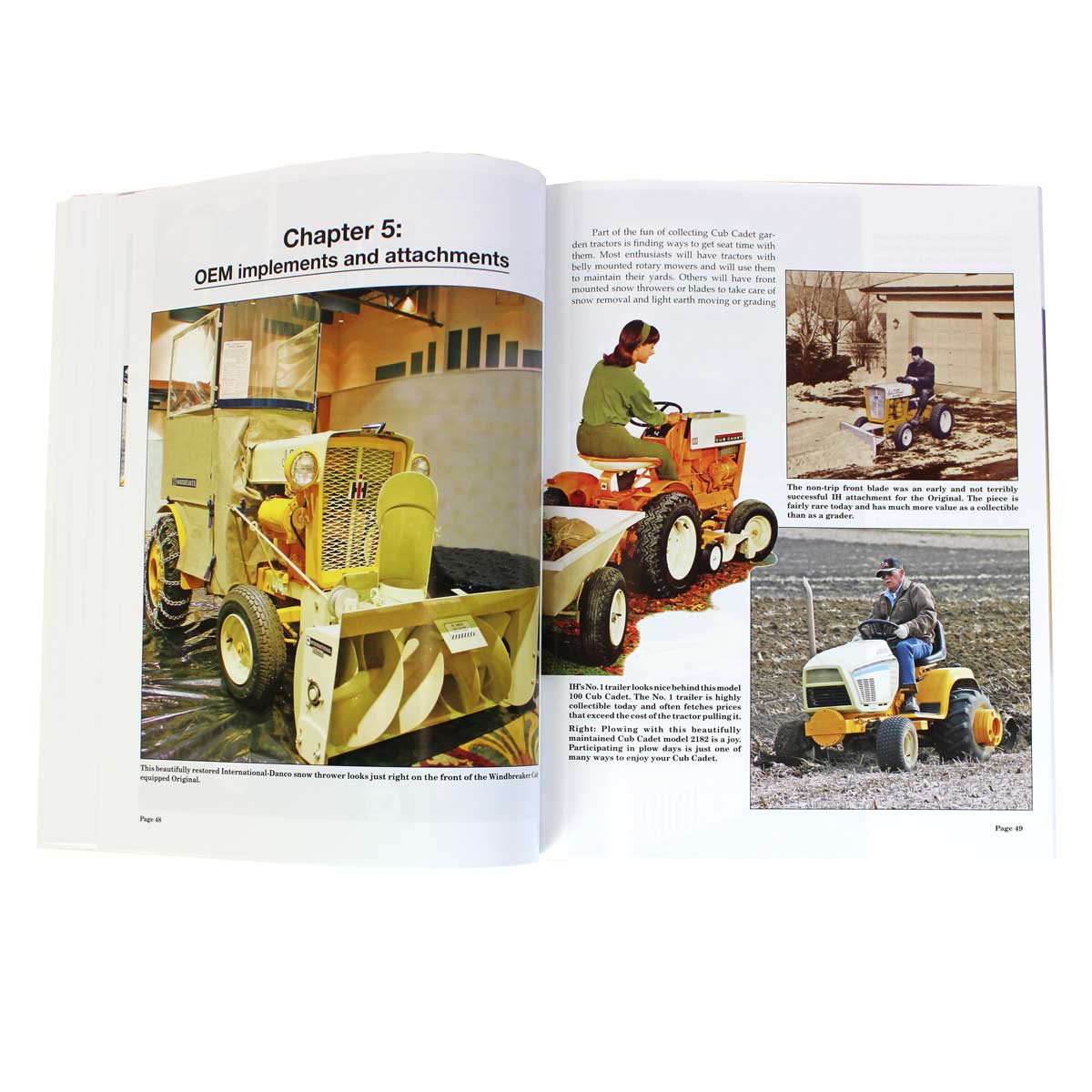 50 Years of Cub Cadet 108 Page Paperback Book - Image 6