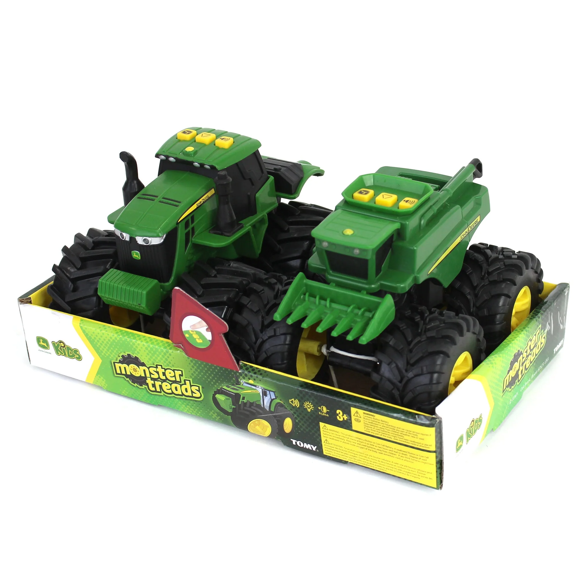 6in John Deere Monster Treads Set with Lights & Sounds - Image 4