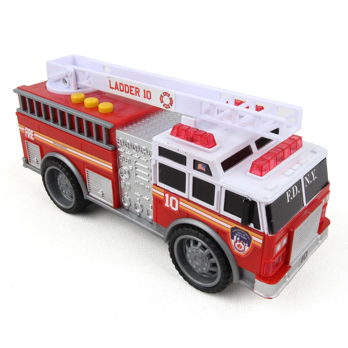 7" FDNY Fire Truck with Lights & Sounds - Image 2