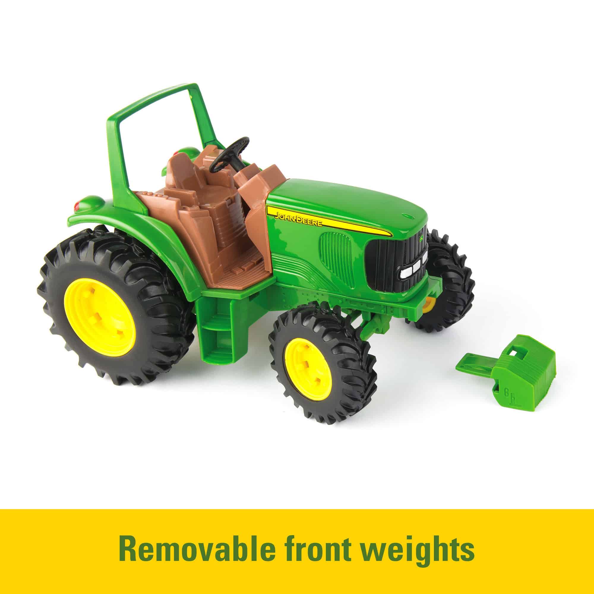 8 Inch John Deere Toy Tractor with MFD - Image 3