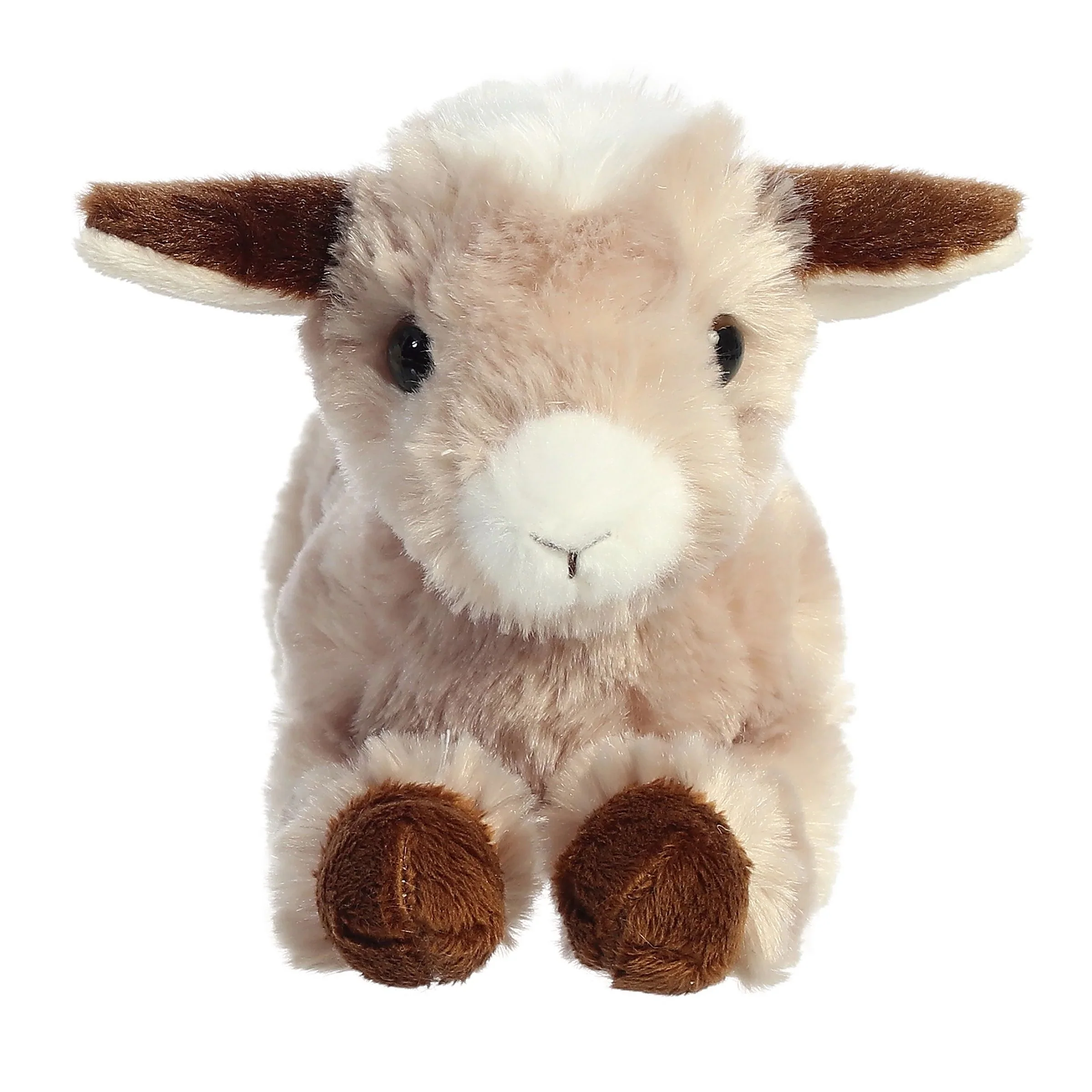 8" Paisley Goat Mini Flopsie Plush by Aurora - Image 2