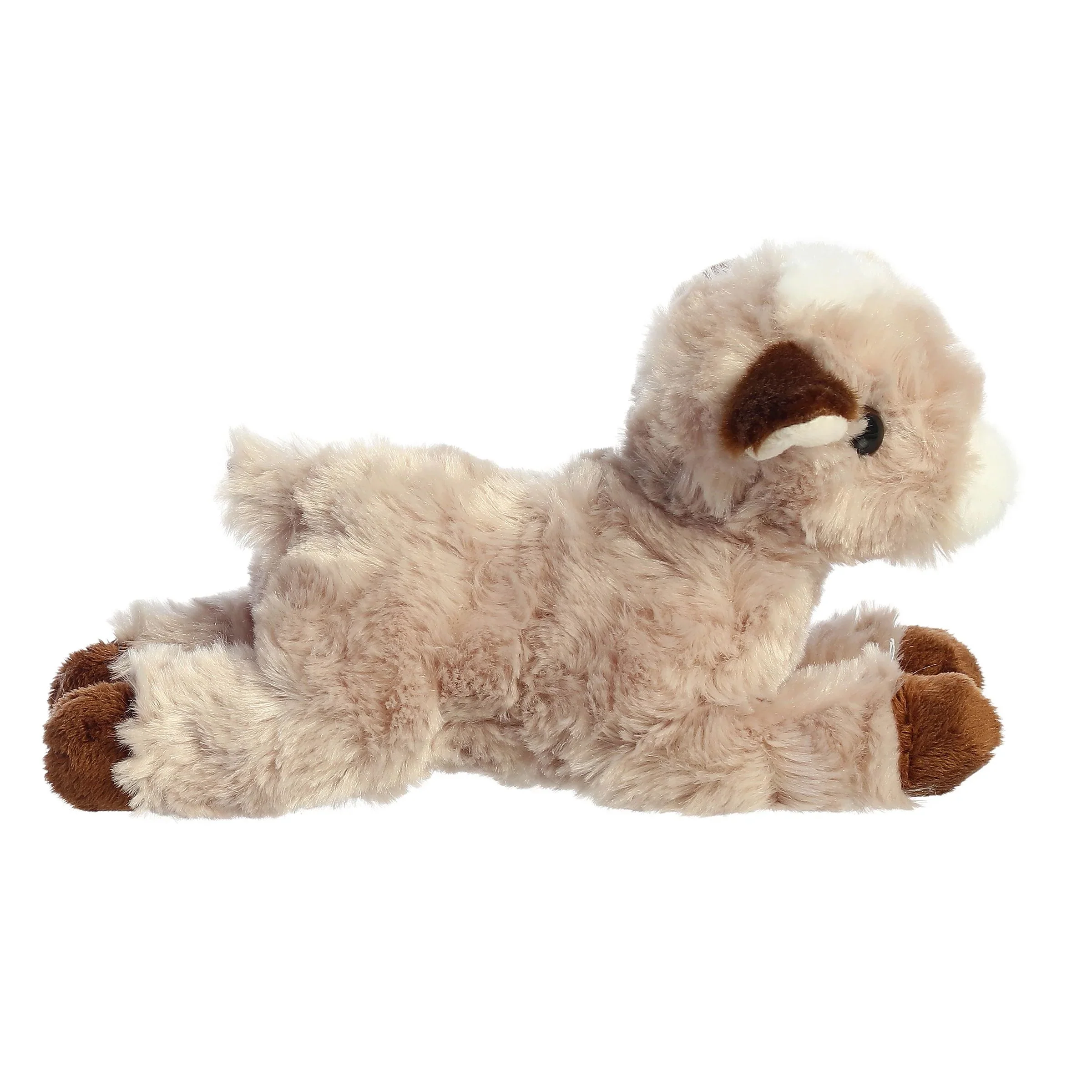 8" Paisley Goat Mini Flopsie Plush by Aurora - Image 3