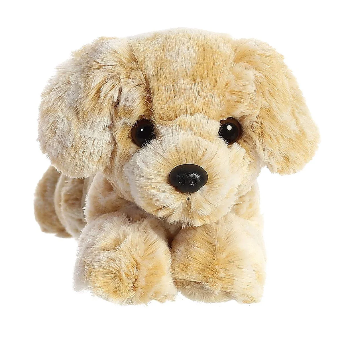8in Rusty Retriever Puppy Mini Flopsie Plush Animal by Aurora - Image 2