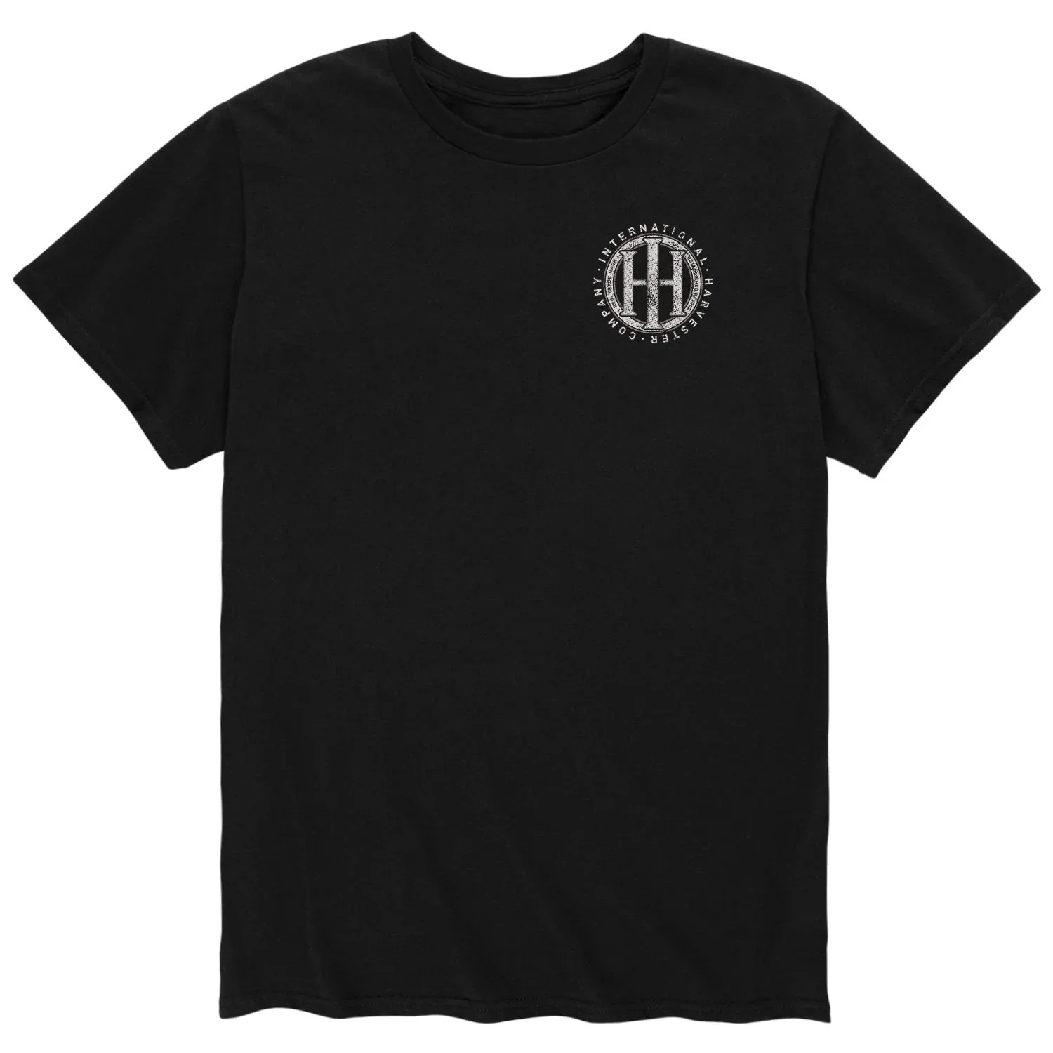 Adult IH Wheat Seal Black Short Sleeve T-Shirt