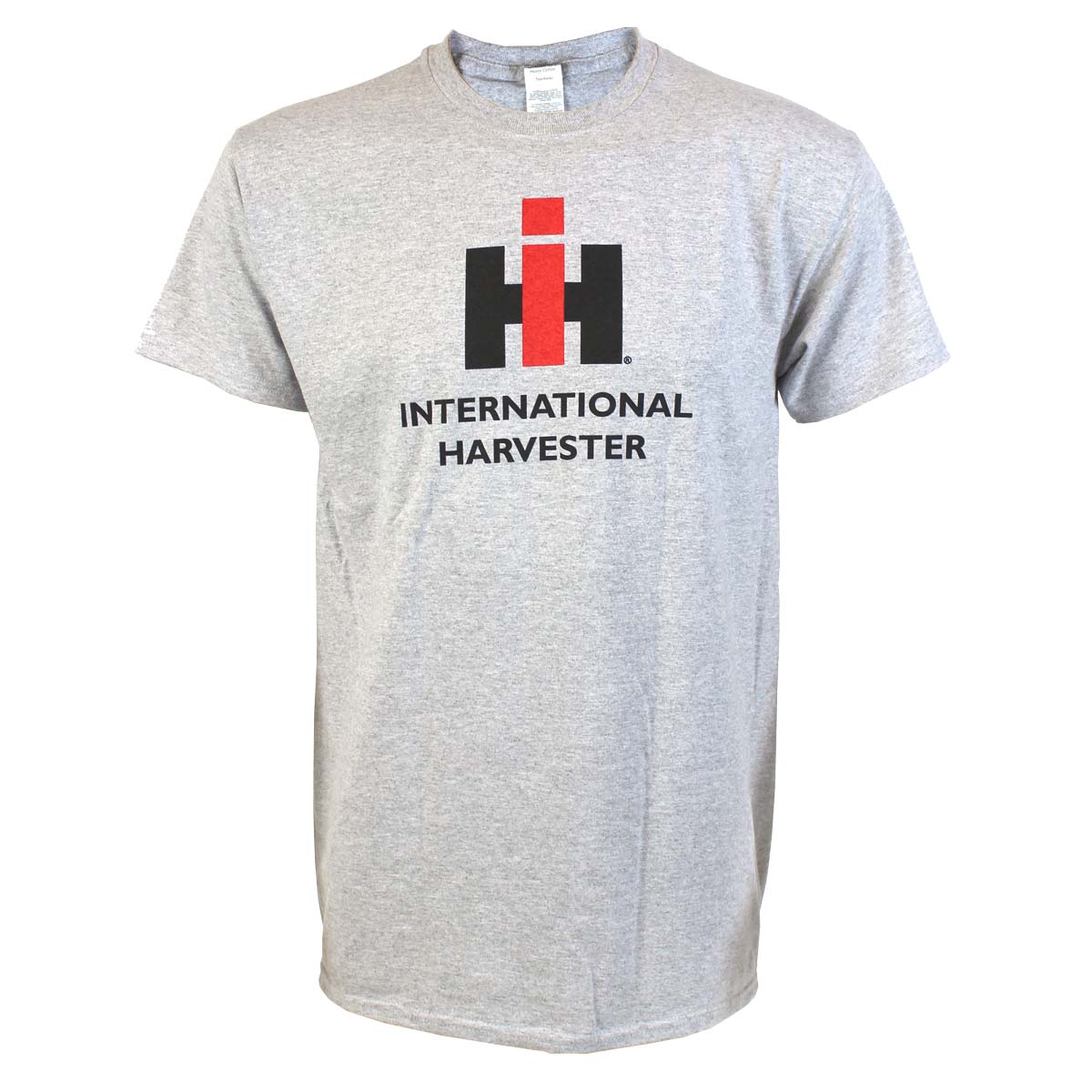 Adult International 7288 2+2 with IH Disk Harrow Gray Short Sleeve T-Shirt - Image 2