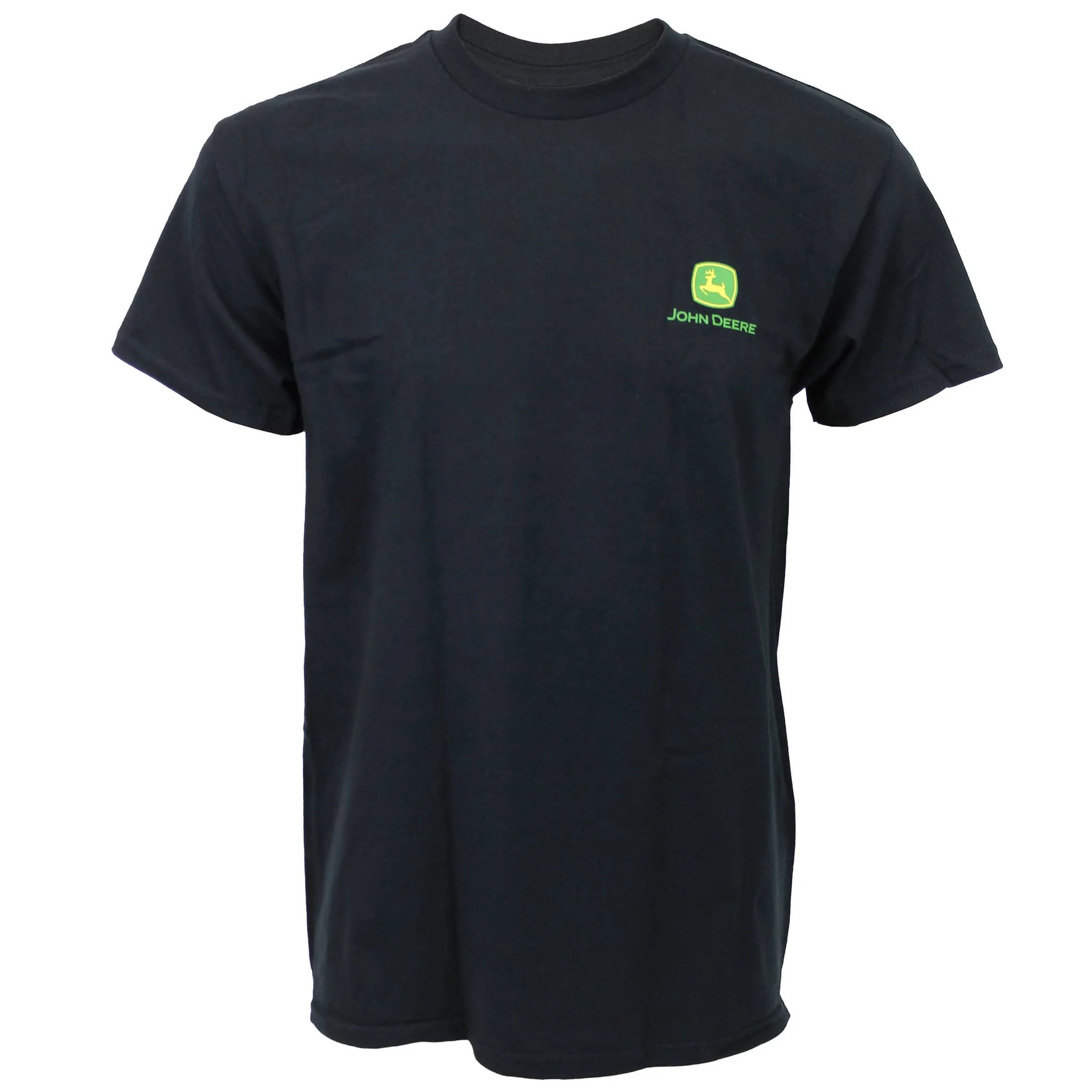 Adult John Deere The Key to Great Farming Black Short Sleeve T-Shirt - Image 2