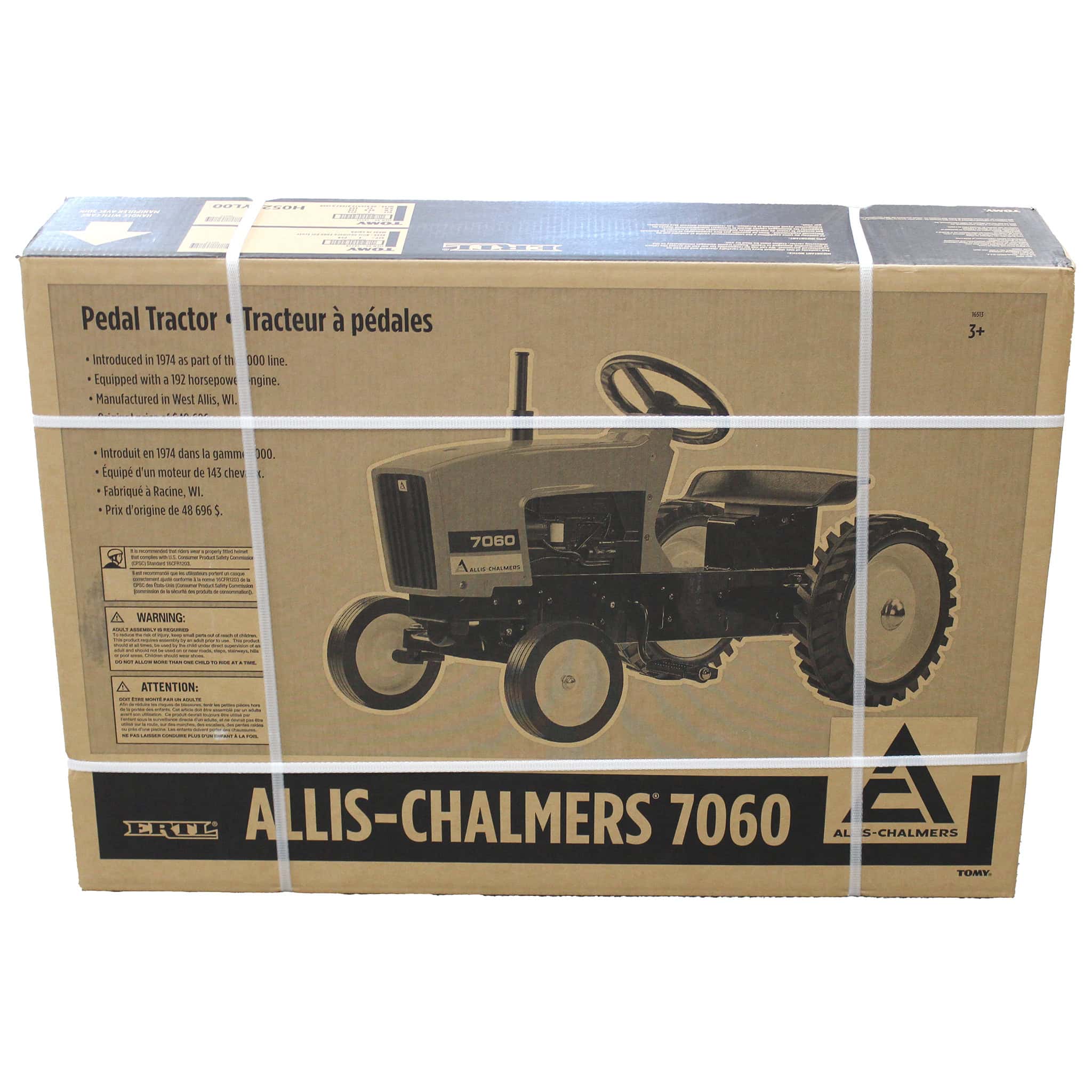Allis Chalmers 7060 Wide Front Pedal Tractor by ERTL - Image 4