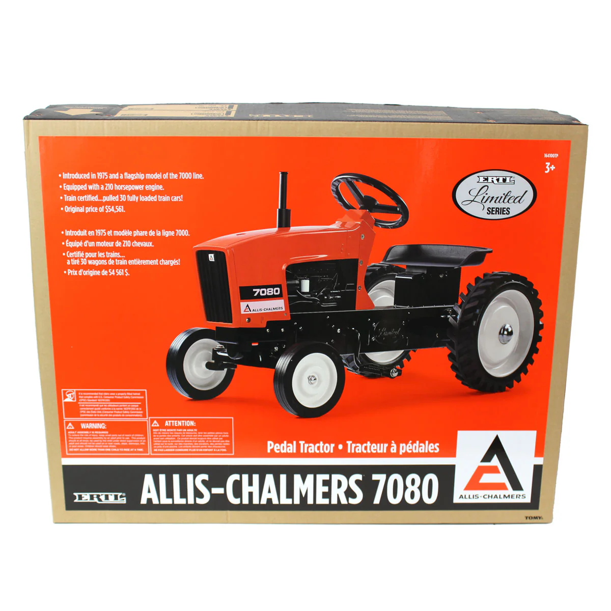 Allis Chalmers 7080 Wide Front Pedal Tractor, ERTL Limited Series #2 - Image 5
