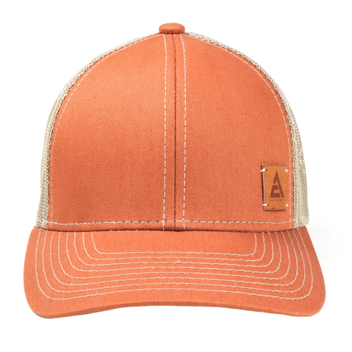Allis Chalmers Logo Burnt Orange Mesh Back Hat - Image 2