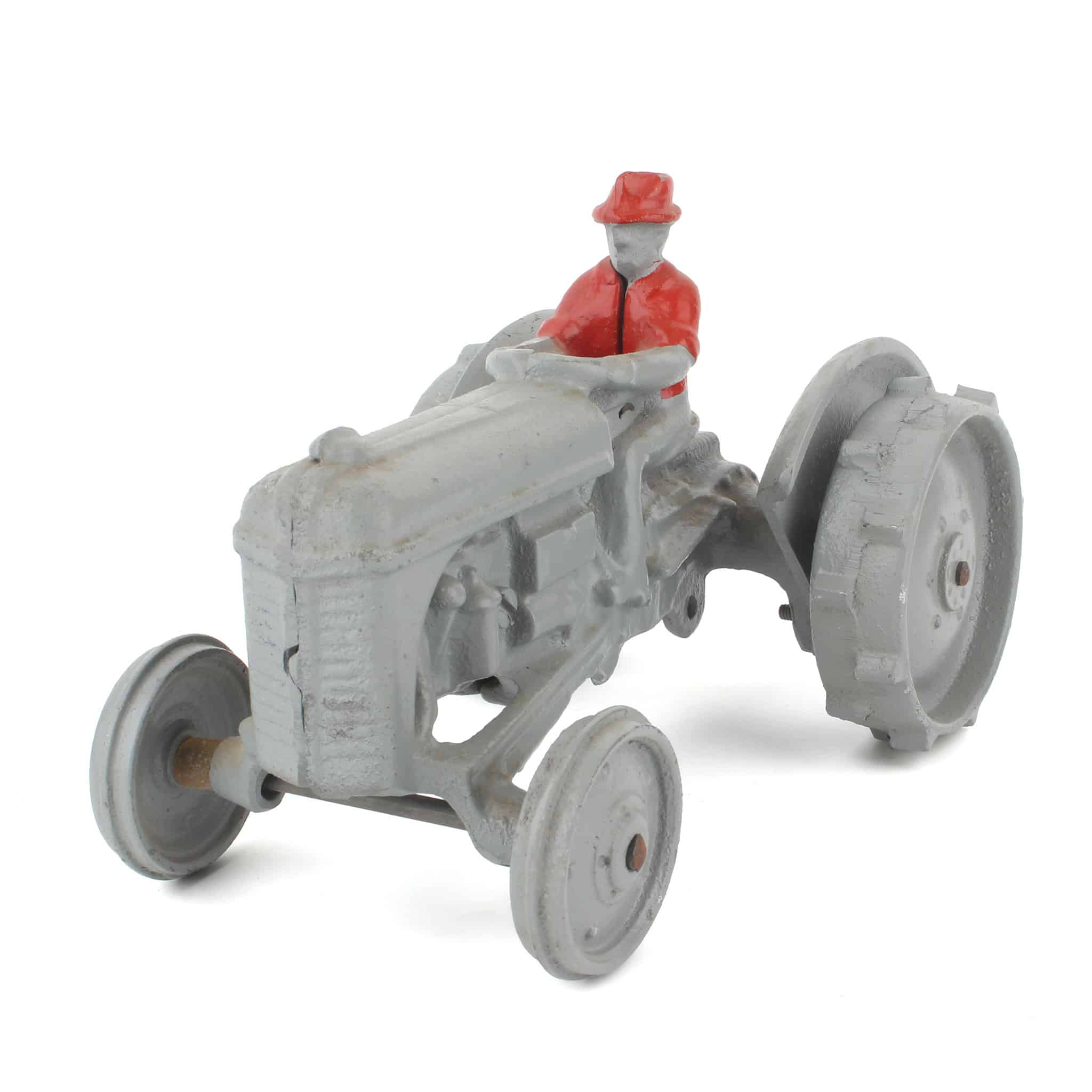 Antique Tractor with Driver by Arcade - LOOSE - Image 4