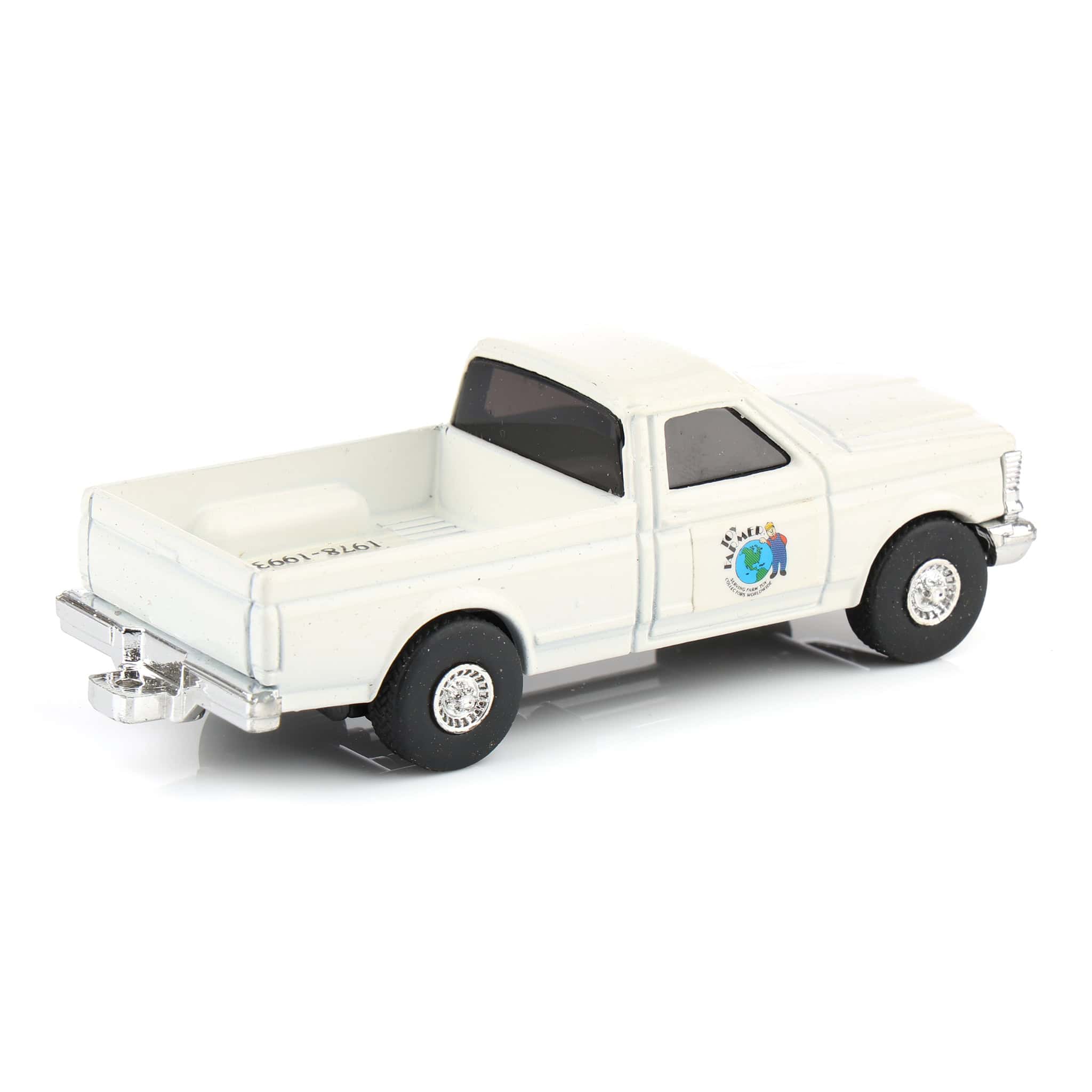 Approximate 1/64 White Pickup, 1993 Toy Farmer - Image 3