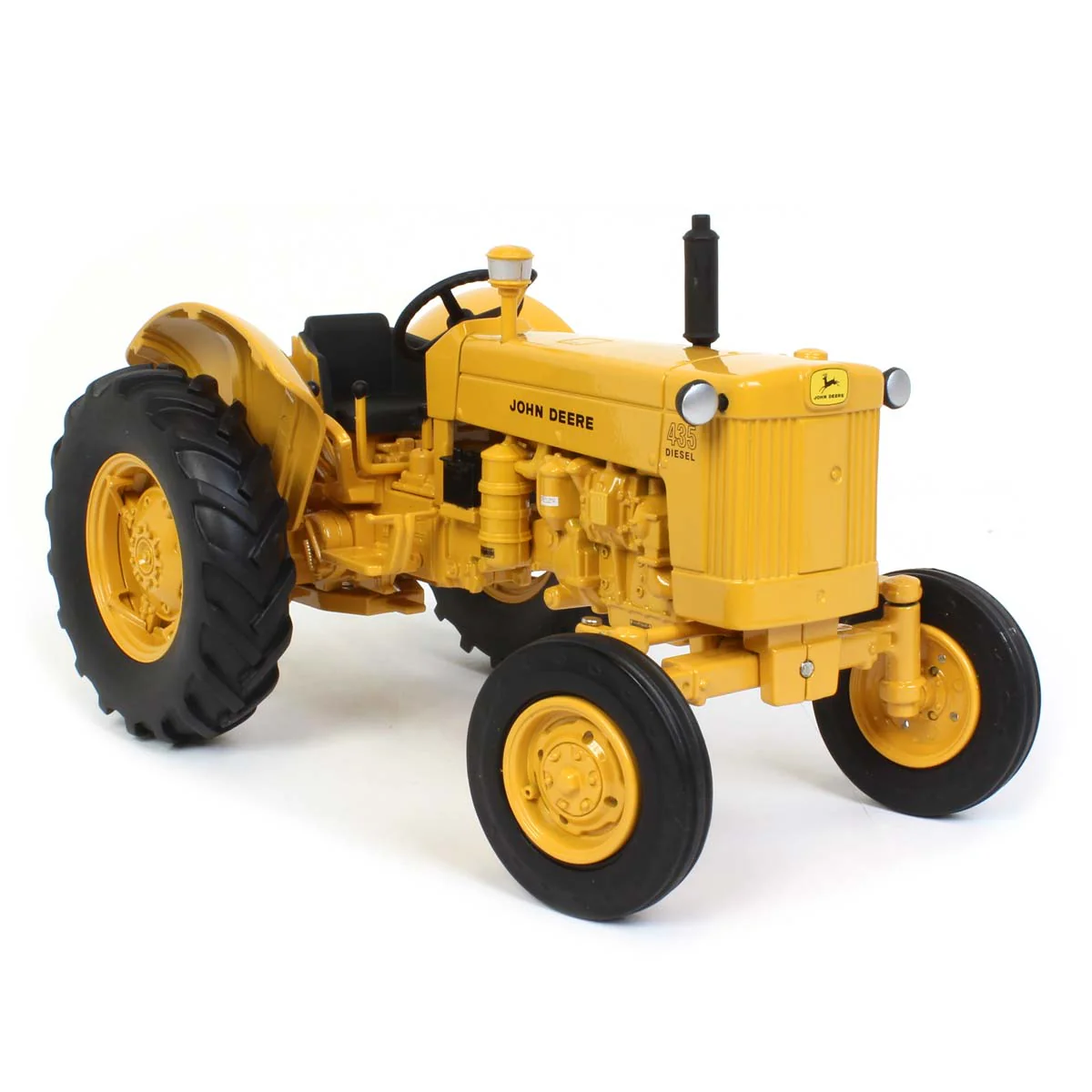 Award Version ~ 1/16 John Deere Industrial Yellow 435 Tractor by ERTL, 2019 Two Cylinder Club - Image 2