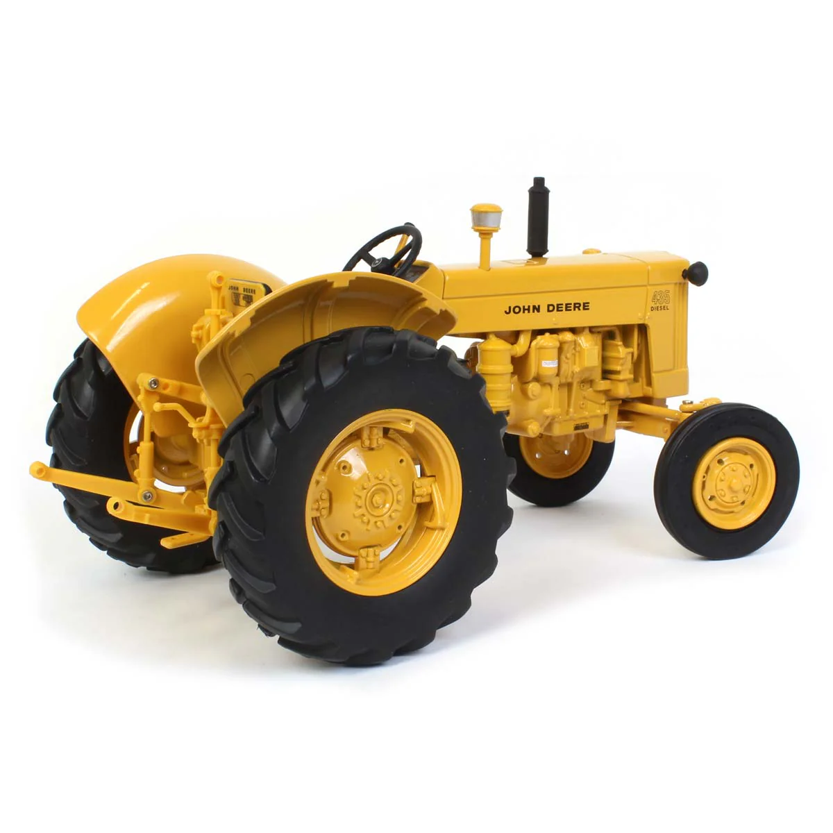 Award Version ~ 1/16 John Deere Industrial Yellow 435 Tractor by ERTL, 2019 Two Cylinder Club - Image 3