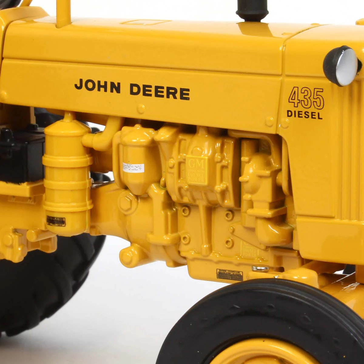 Award Version ~ 1/16 John Deere Industrial Yellow 435 Tractor by ERTL, 2019 Two Cylinder Club - Image 5