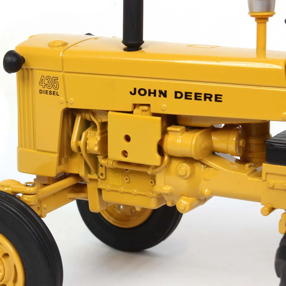 Award Version ~ 1/16 John Deere Industrial Yellow 435 Tractor by ERTL, 2019 Two Cylinder Club - Image 7