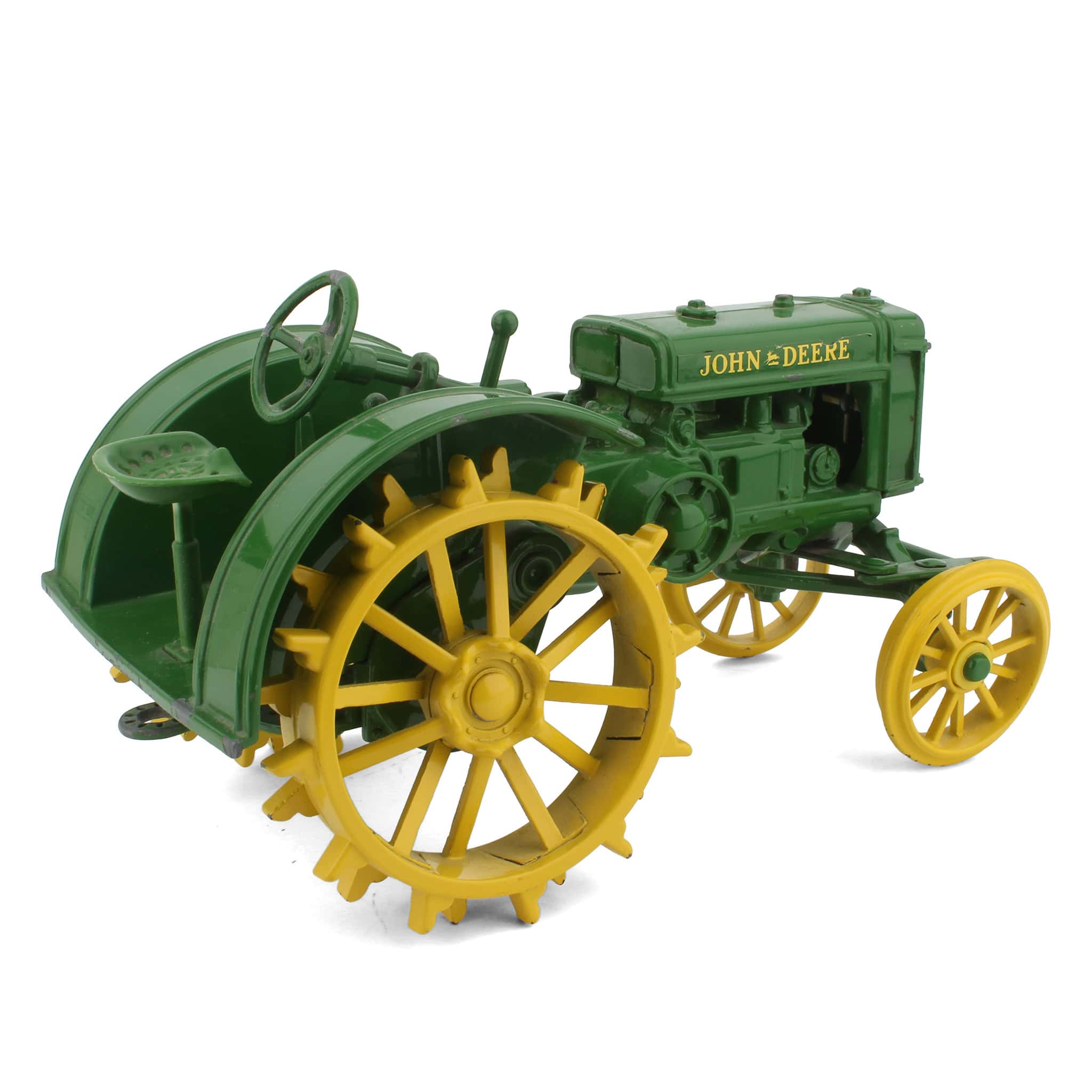 (B&D) 1/16 1928 John Deere Model "C" Tractor, 65th Anniversary Special Edition Two-Cylinder Center Grand Opening May 1993 by ERTL - Damaged Item - Image 2