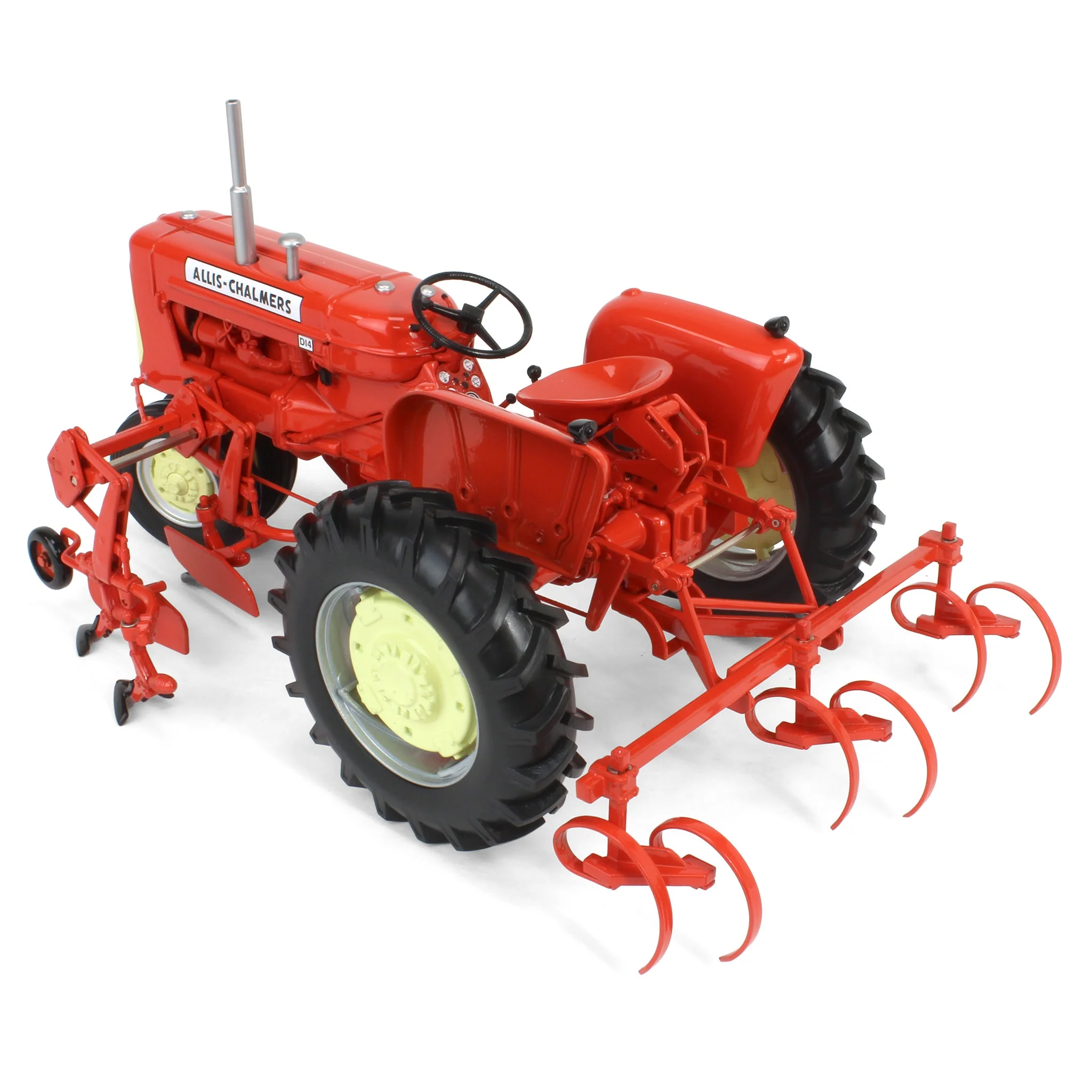 (B&D) 1/16 Allis Chalmers D-14 Tractor with Cultivators by SpecCast - Damaged Item - Image 4