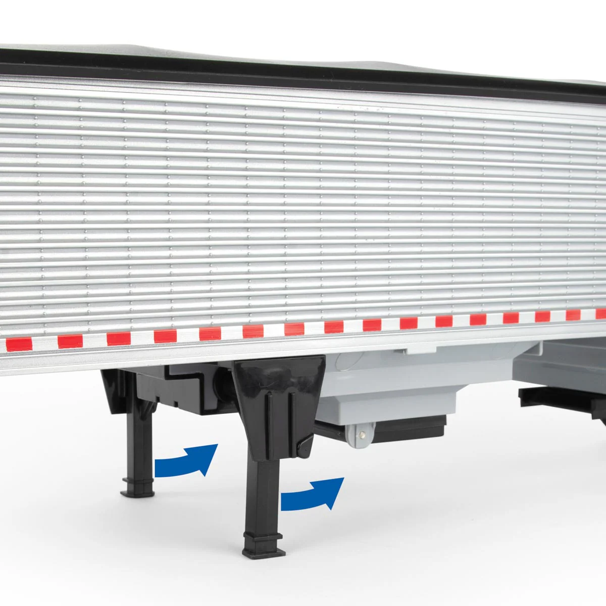 (B&D) 1/16 Big Roads Black Peterbilt Model 367 with Grain Trailer and Lights & Sounds - Damaged Item - Image 7