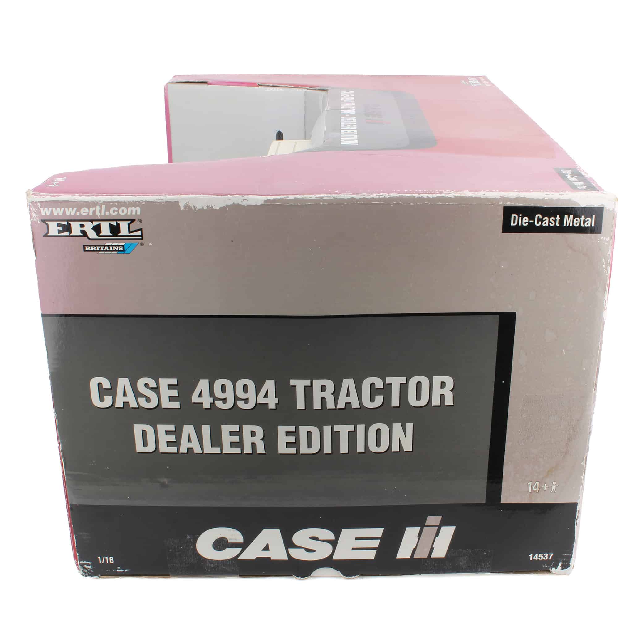(B&D) 1/16 Case 4994 4WD Tractor with Duals by ERTL, Dealer Edition - Damaged Box - Image 2