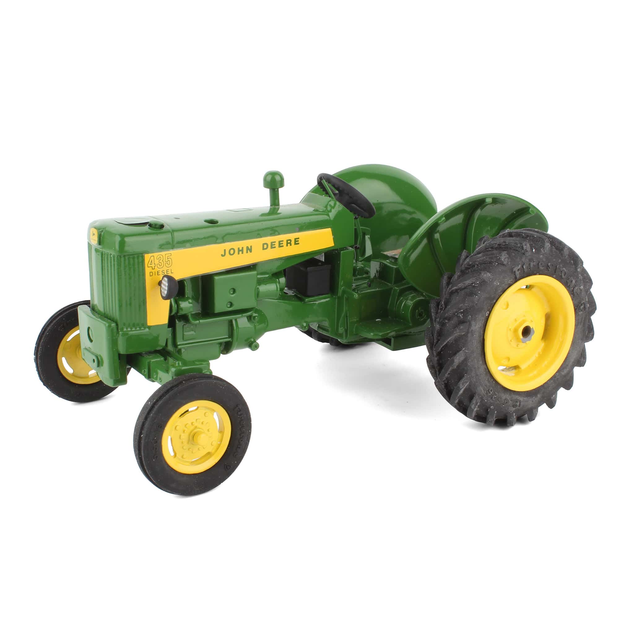 (B&D) 1/16 Custom John Deere 435 GM Diesel Tractor, Irwin Engle, 1989 Lebanon Valley Show - Damaged Item - Image 2
