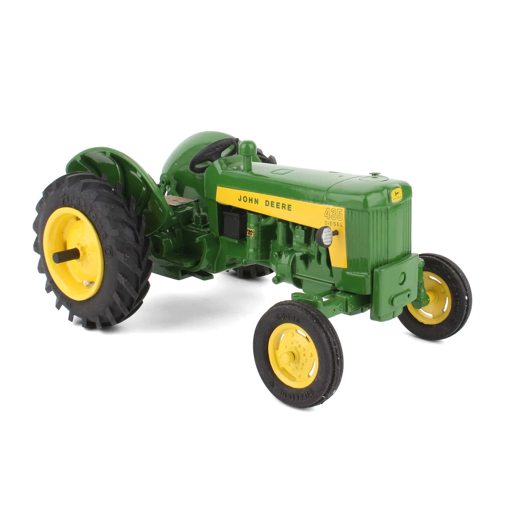 (B&D) 1/16 Custom John Deere 435 GM Diesel Tractor, Irwin Engle, 1989 Lebanon Valley Show - Damaged Item - Image 3