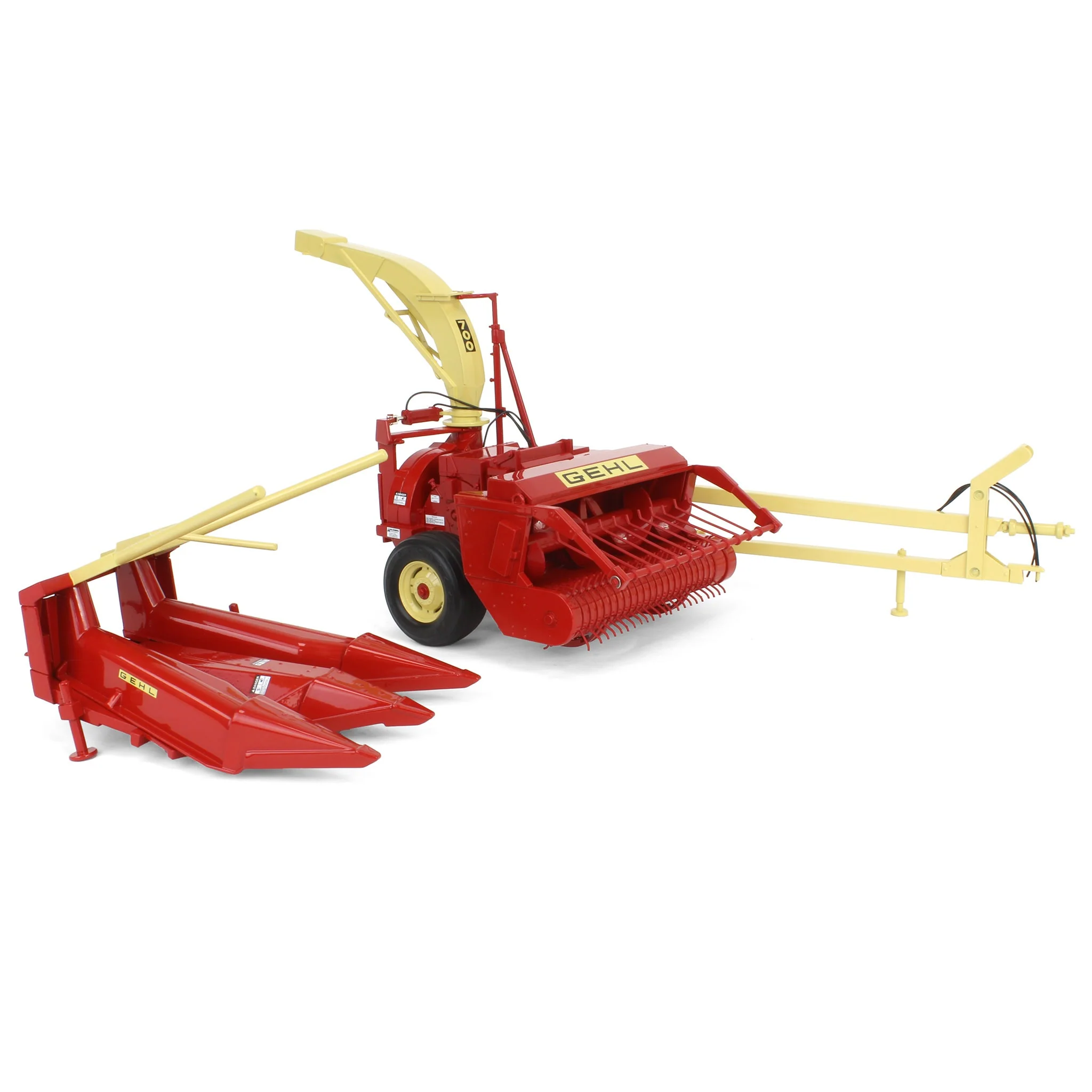 (B&D) 1/16 GEHL 700 Forage Chopper with Corn and Hay Heads by SpecCast - Damaged Box