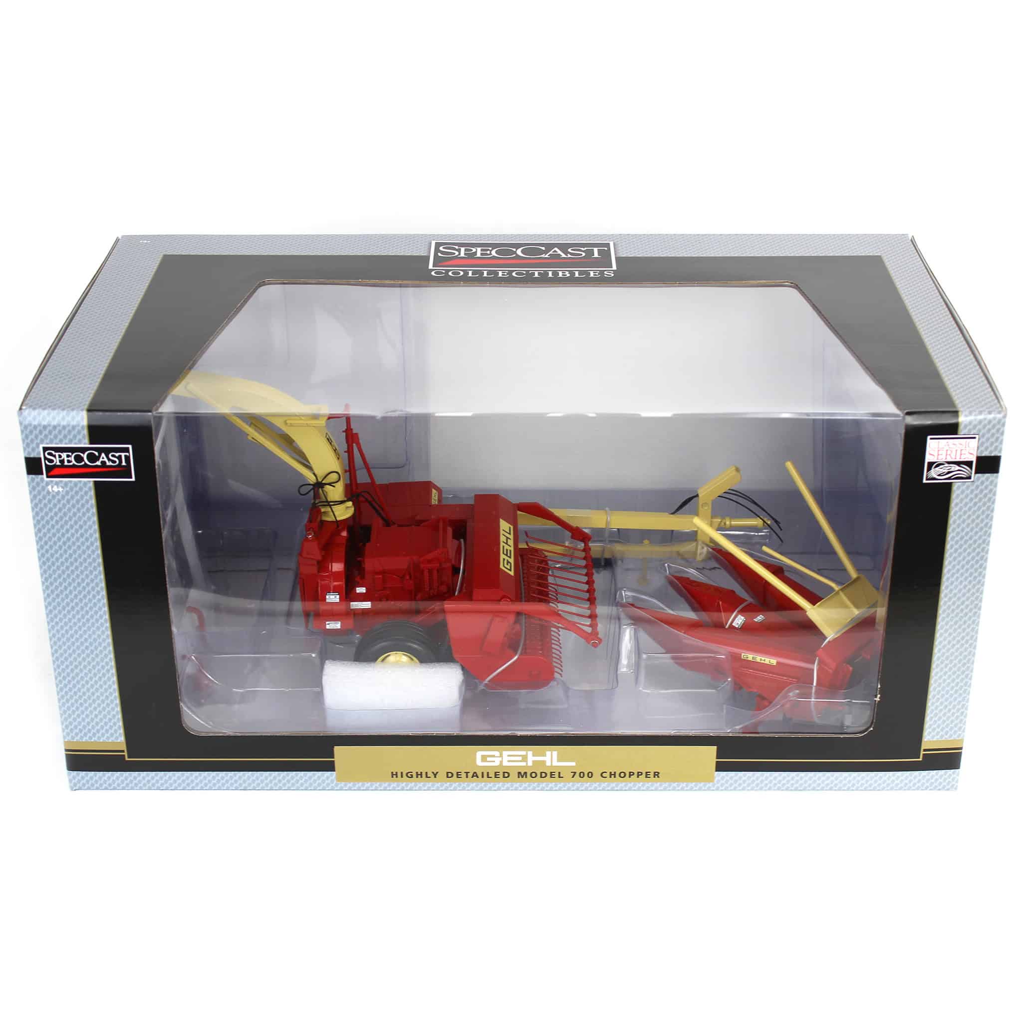 (B&D) 1/16 GEHL 700 Forage Chopper with Corn and Hay Heads by SpecCast - Damaged Box - Image 10