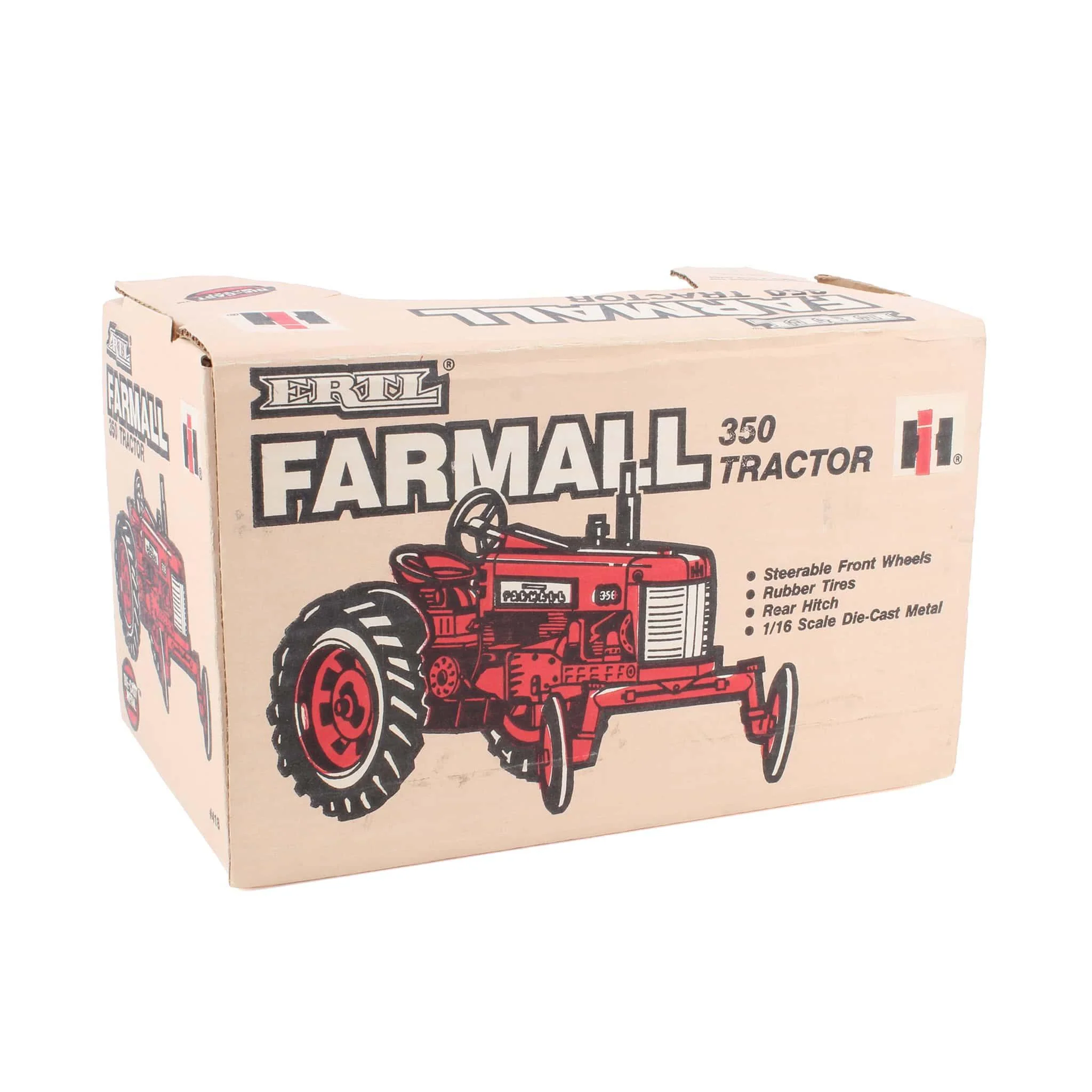 (B&D) 1/16 IH Farmall 350 Wide Front Tractor by ERTL - Damaged Item - Image 2