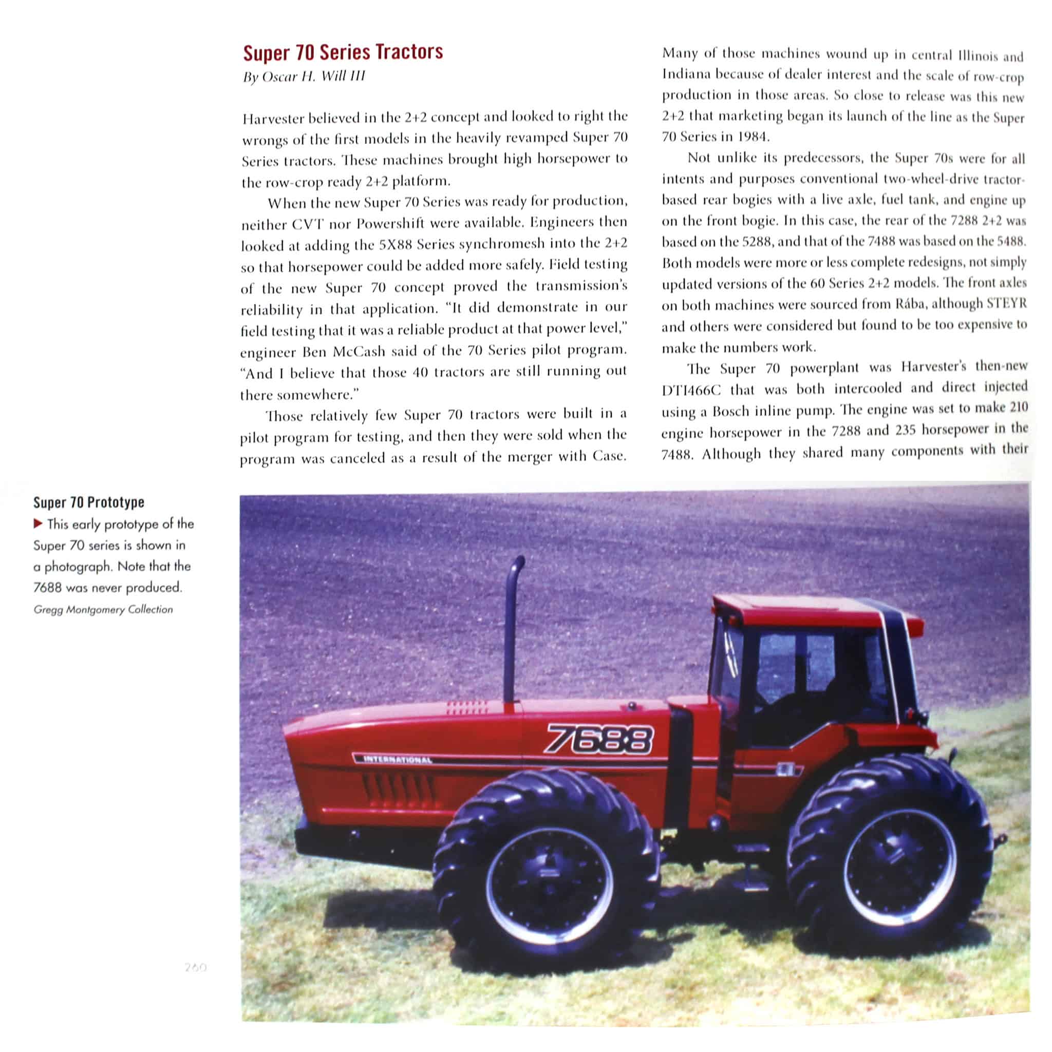 (B&D) 1/16 International 7688 Super 70 Series 2+2 Tractor by ERTL, 3rd in Outback Toys Exclusive Series - Damaged Box - Image 10