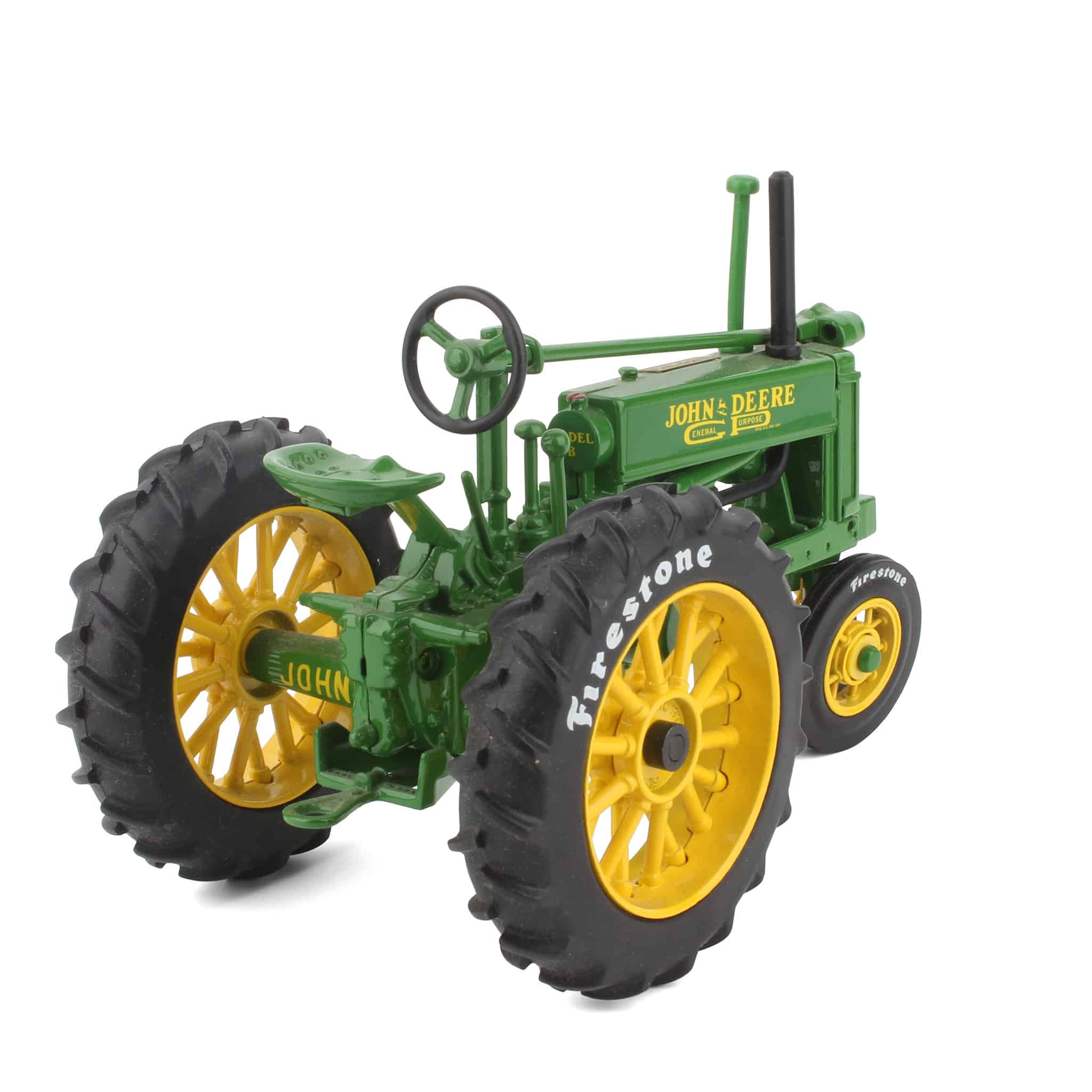 (B&D) 1/16 John Deere 1937 Unstyled B, Firestone Edition, 1 of 7500 by ERTL - Damaged Item - Image 3