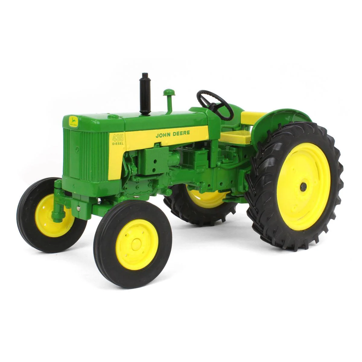 (B&D) 1/16 John Deere 435 Tractor with Wide Front, ERTL Replica Play - Damaged Box