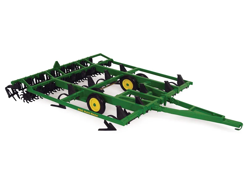 1/16 John Deere 550 Mulch Master Field Cultivator by ERTL - LOOSE