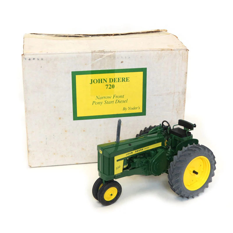 (B&D) 1/16 John Deere 720 Narrow Front Pony Start Diesel by Yoder - Damaged Item
