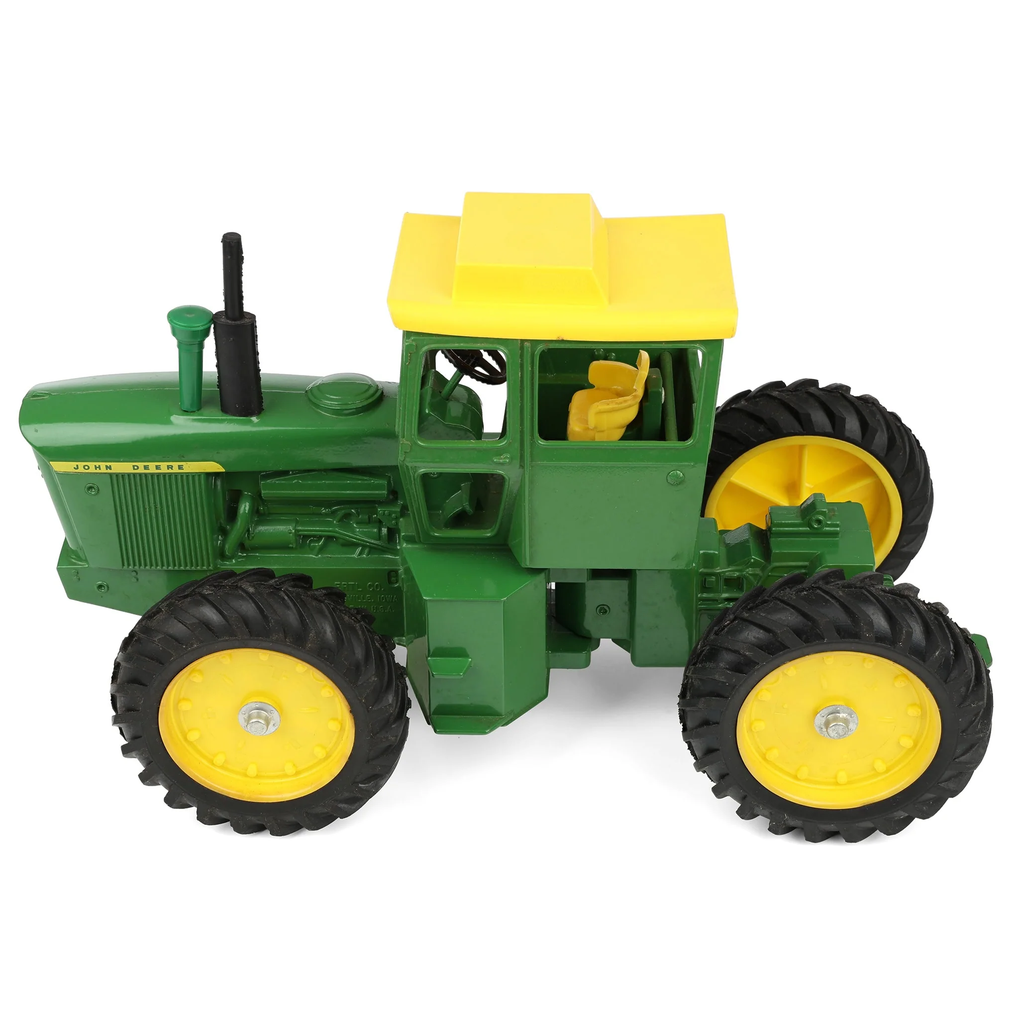 (B&D) 1/16 John Deere 7520 Double Hole 4WD Tractor by ERTL - Loose, Used - Image 5