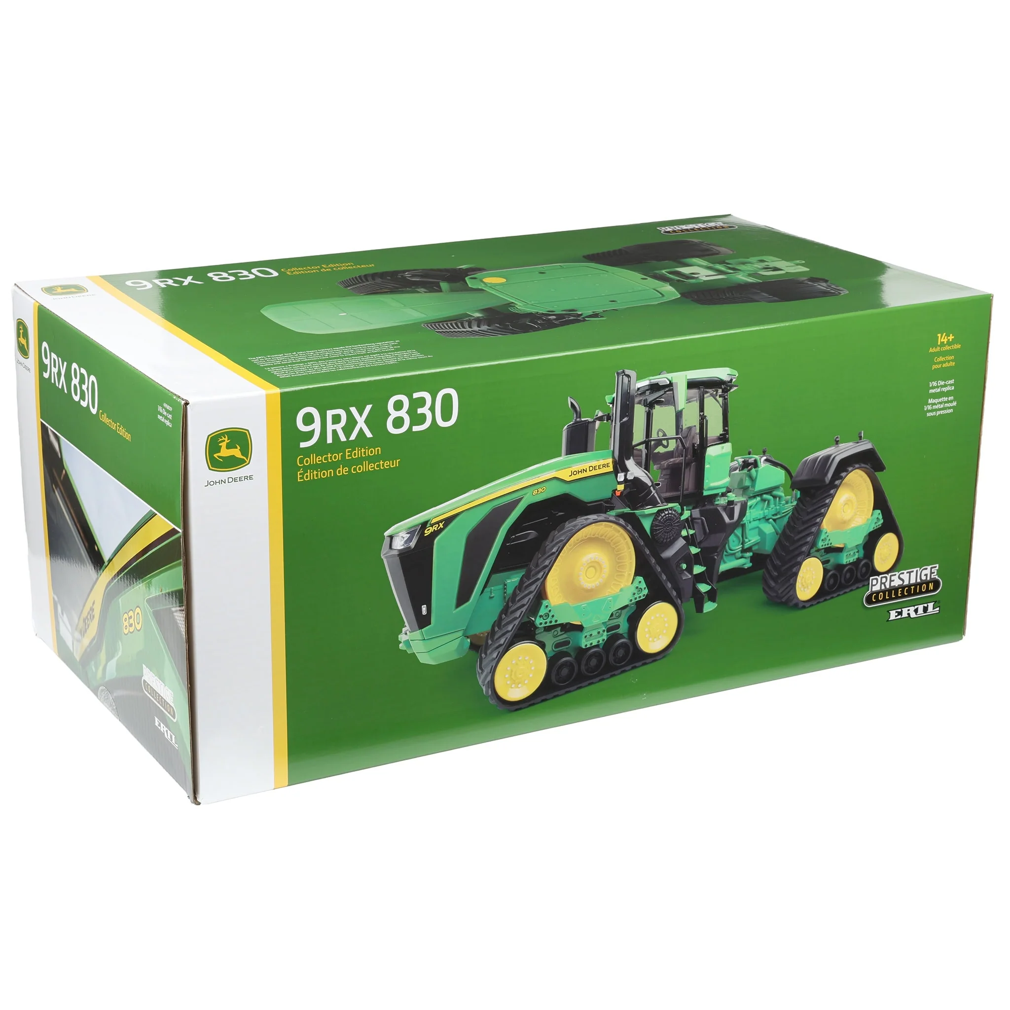 (B&D) 1/16 John Deere 9RX 830 Tractor, ERTL Prestige Collectors Edition - Damaged Item - Image 10