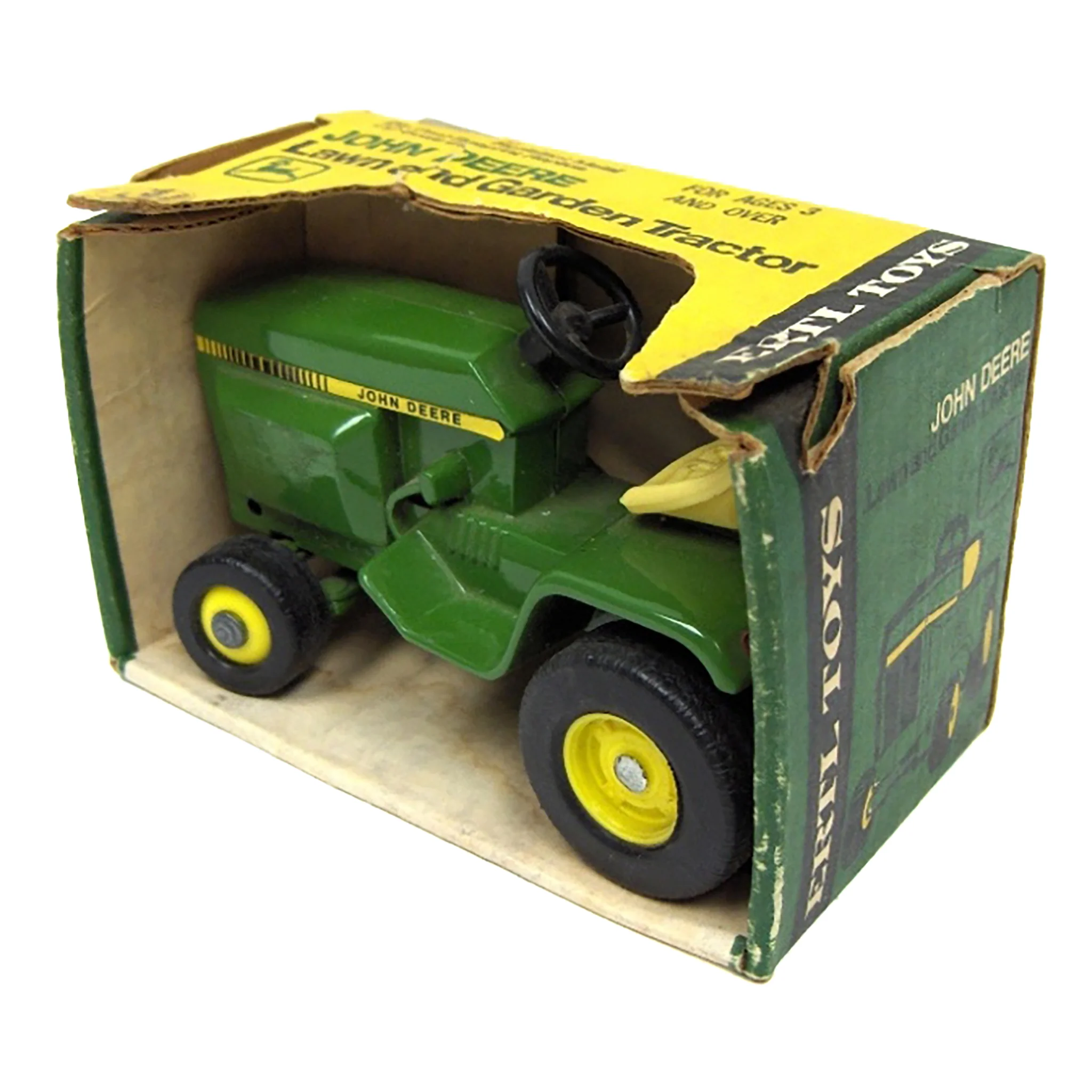 (B&D) 1/16 John Deere Lawn & Garden Tractor (no Model #) by ERTL in USA - Damaged Item